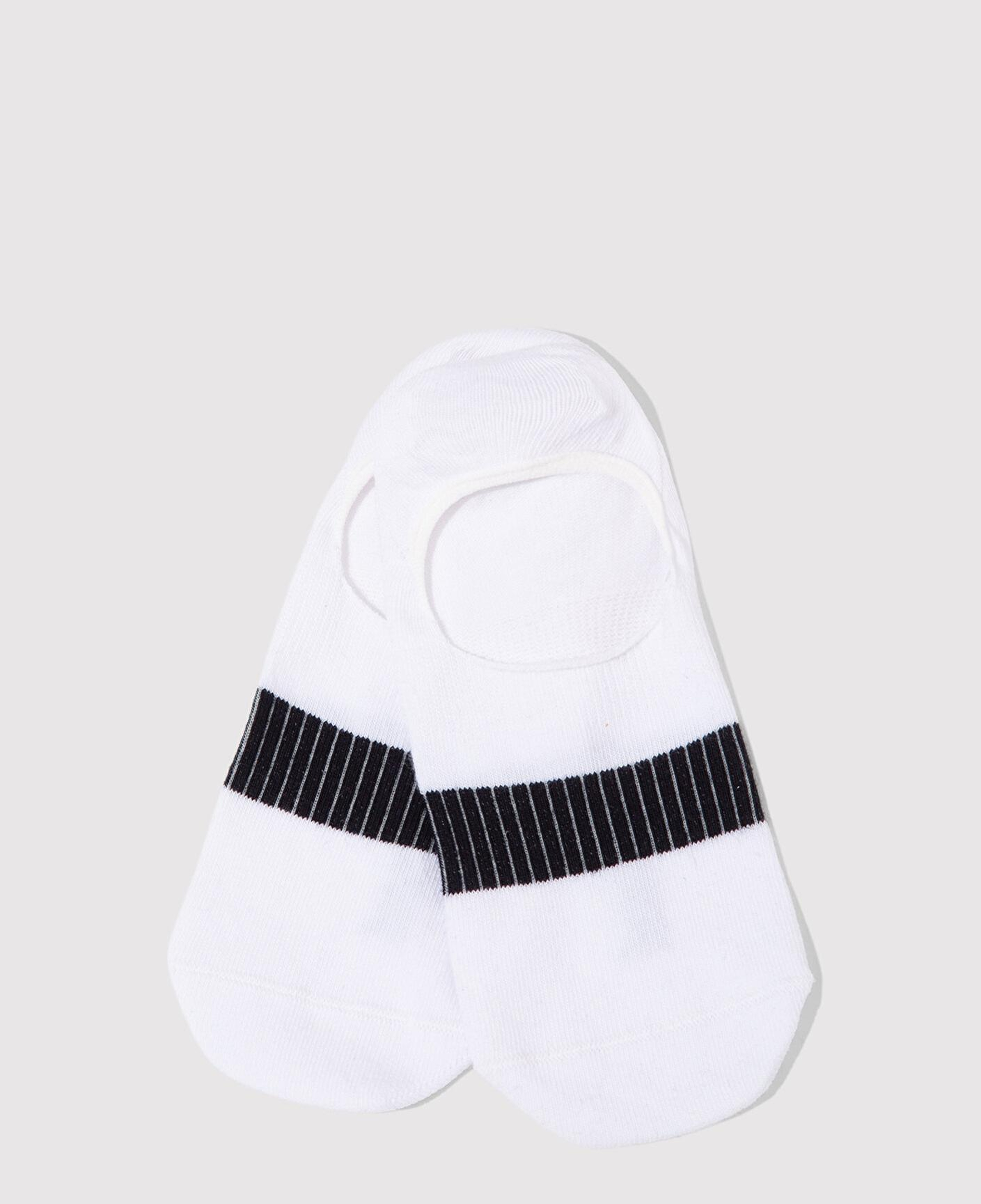 Mavi Beyaz Babet Çorabı 0911318-620