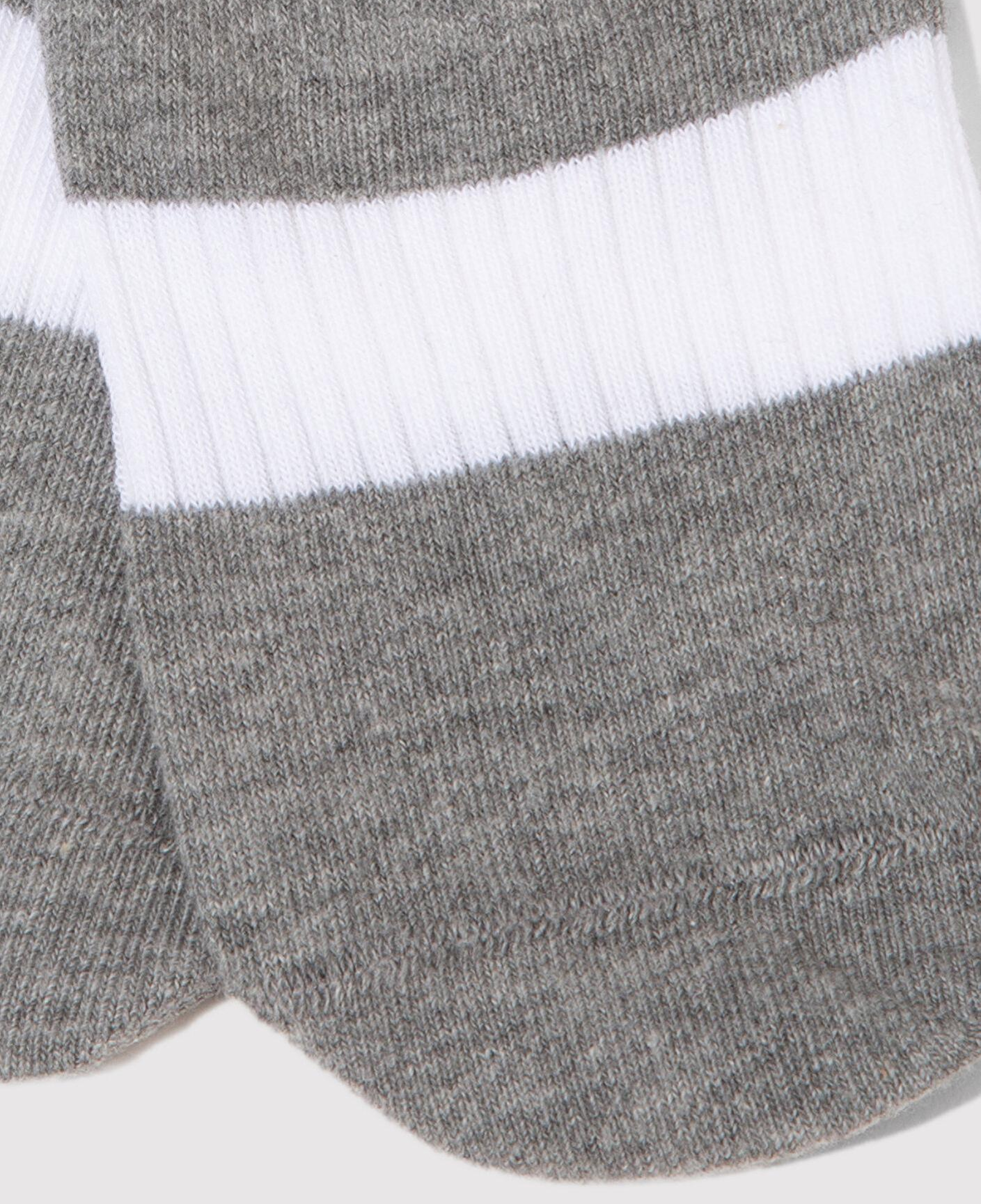 Mavi Gri Babet Çorabı 0911318-85524