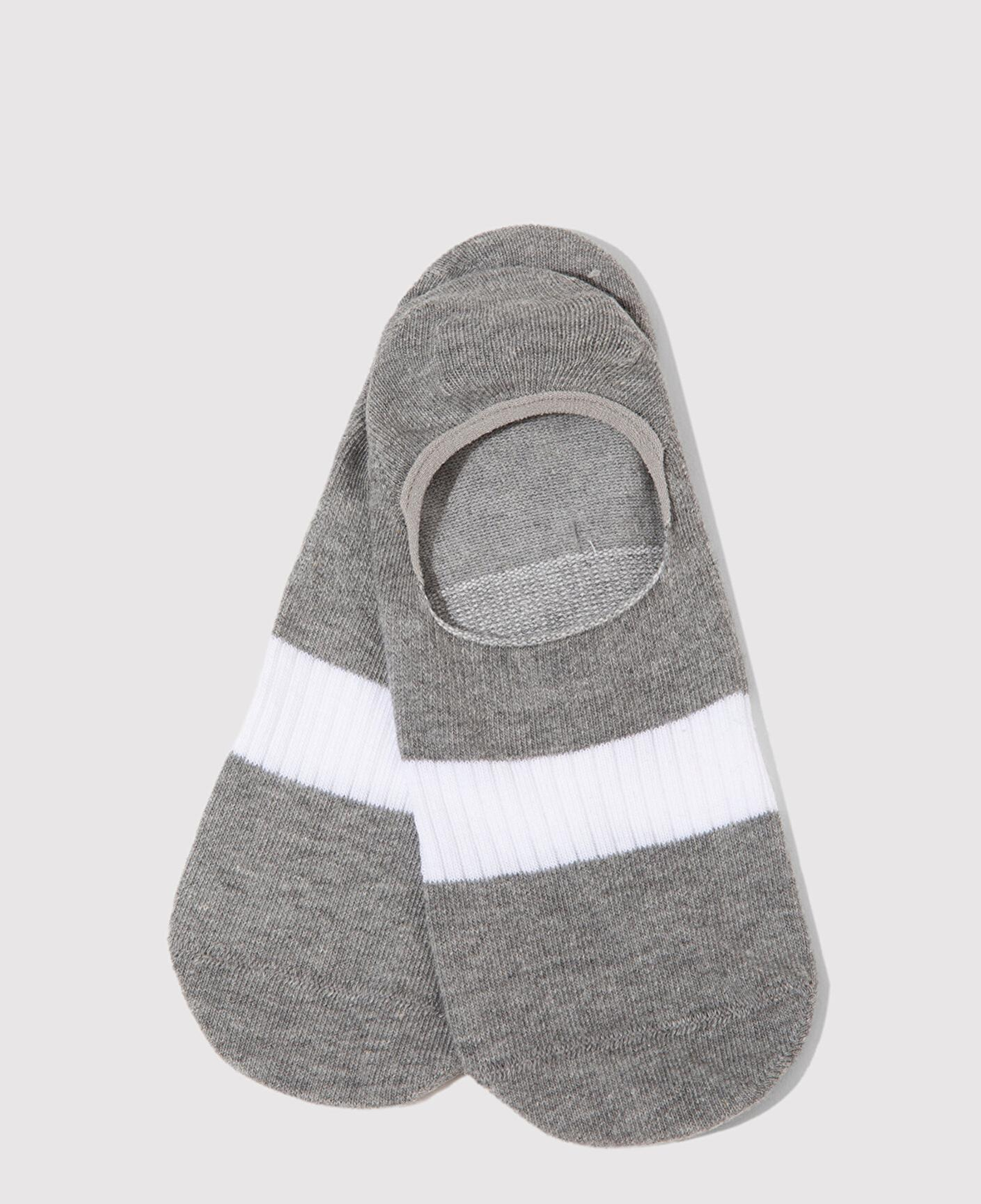 Mavi Gri Babet Çorabı 0911318-85524