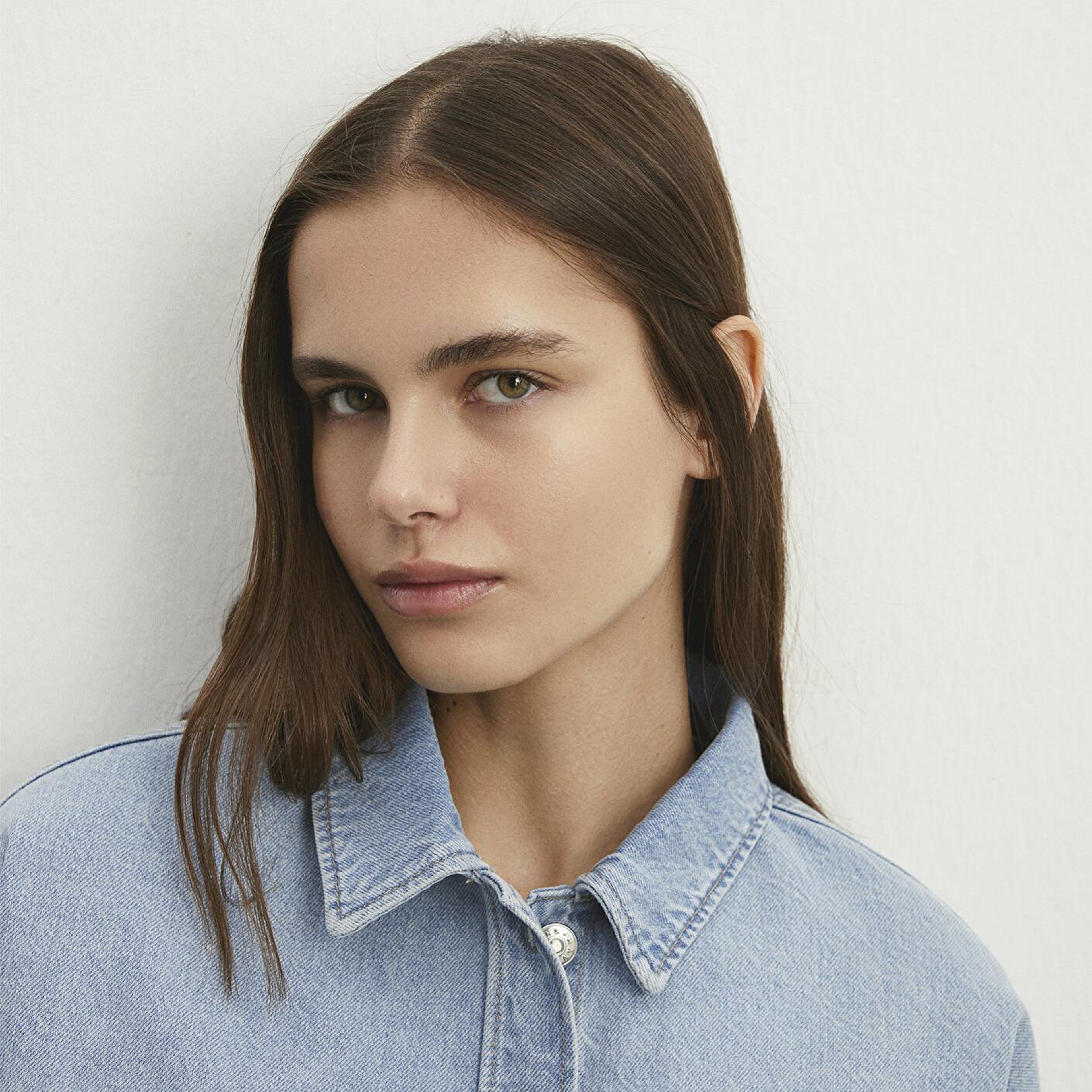 Mavi Vivi 90lar Açık Mavi Jean Gömlek Crop / Kısa Kesim 1210244-86442