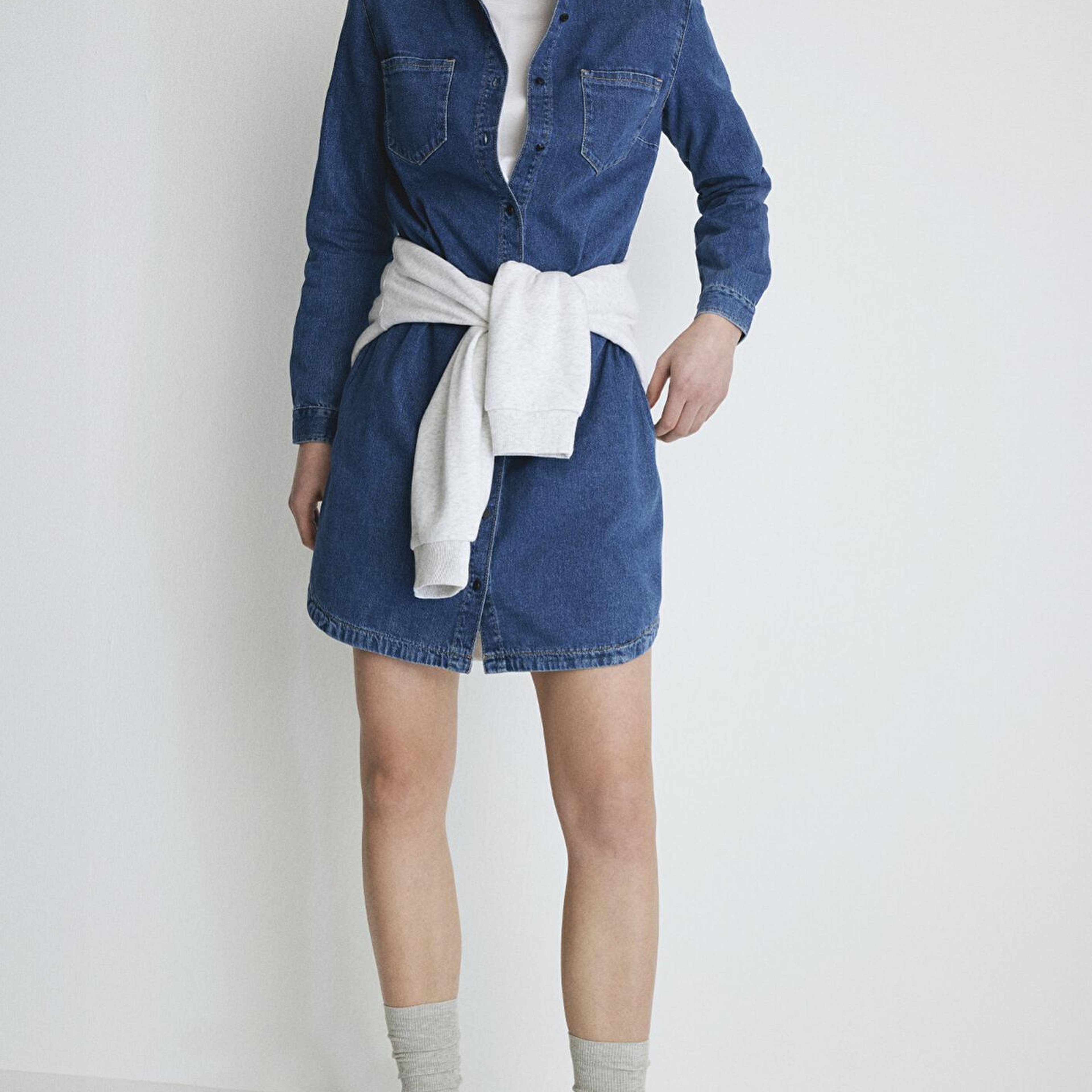 Mavi Liz Everyday Koyu Mavi  Jean Elbise 130656-86430