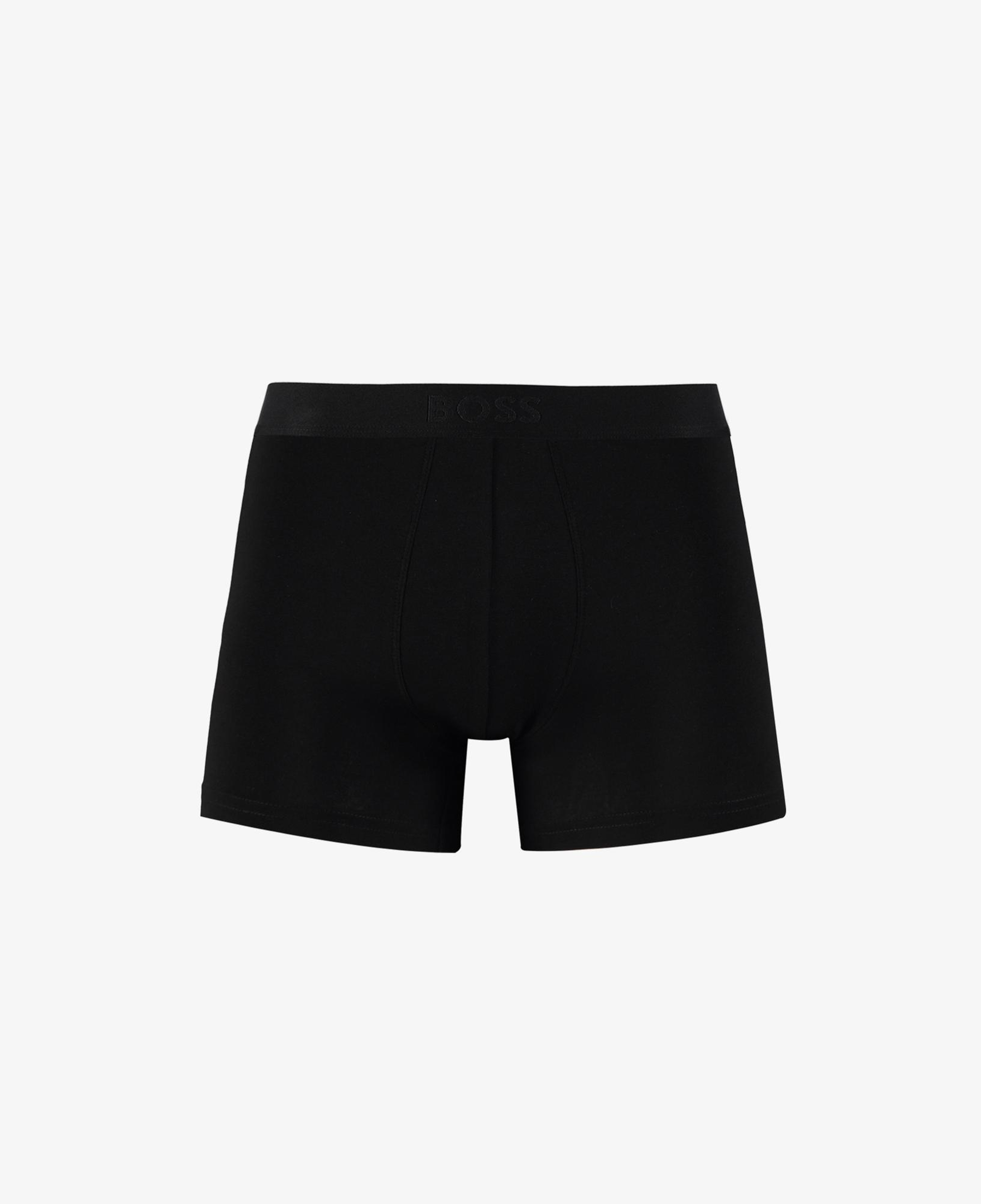 Boss 3'lü Trunk Logo Erkek Siyah Boxer