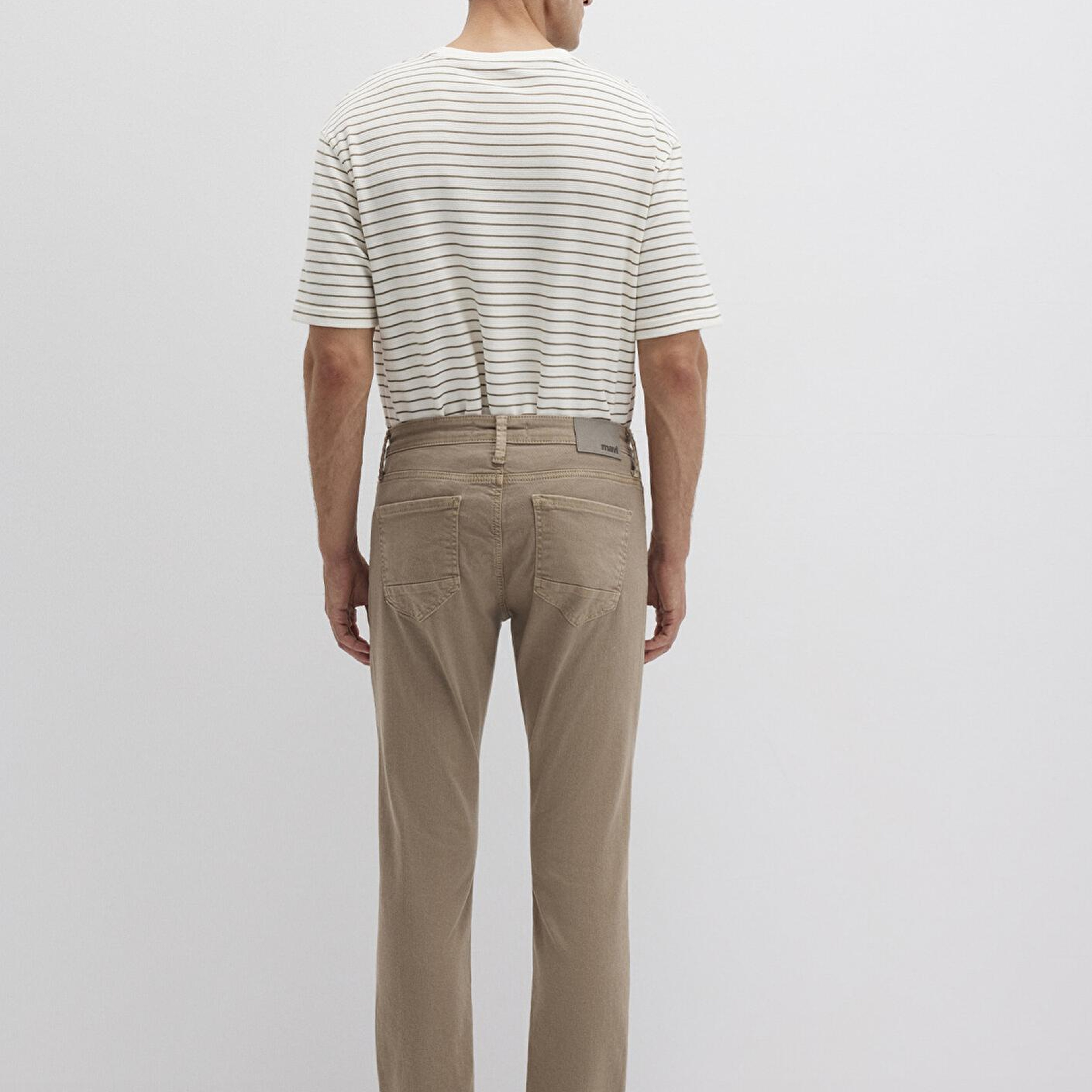 Mavi Jake Bej Comfort Gabardin Pantolo 0042286571