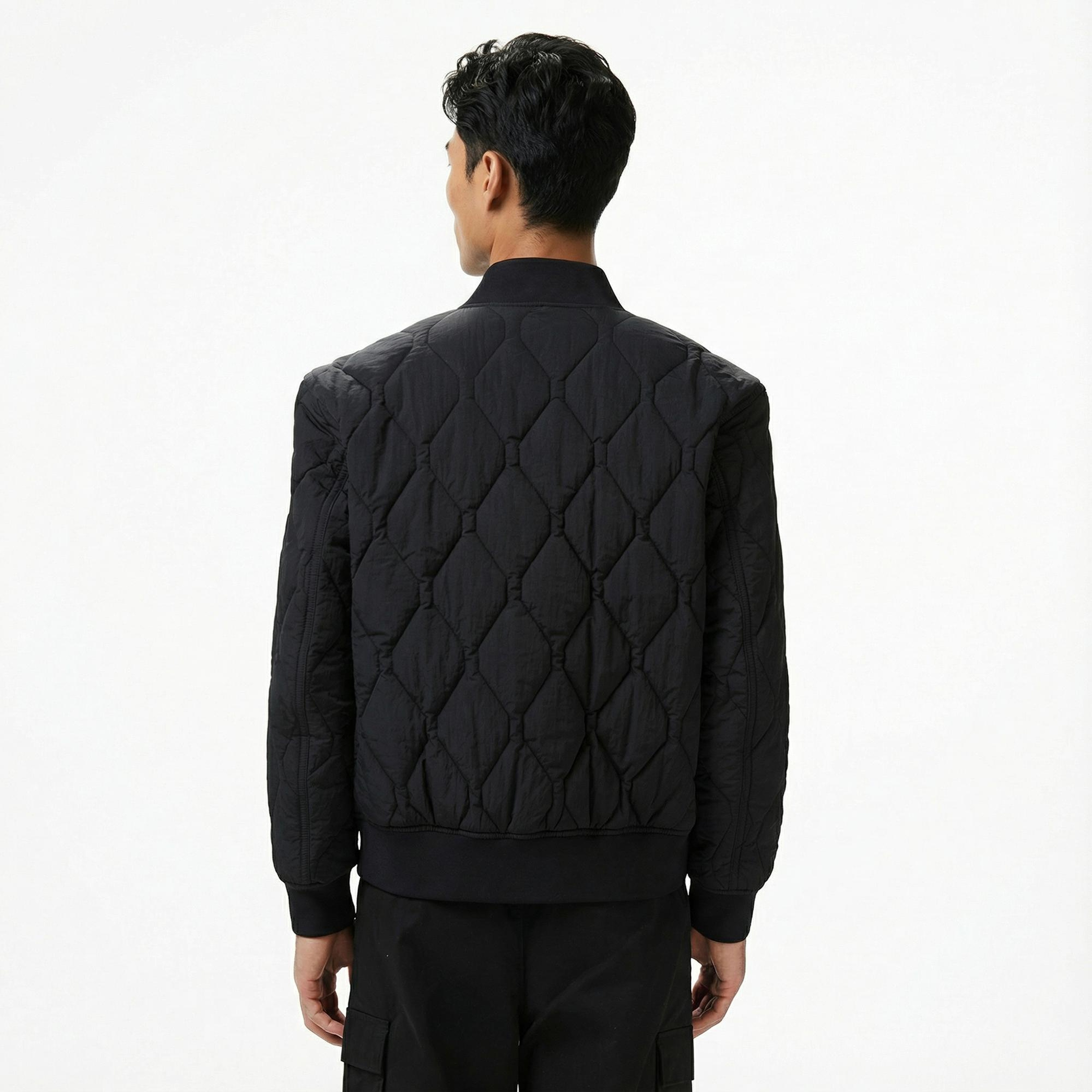 Boss Osnape Erkek Siyah Mont