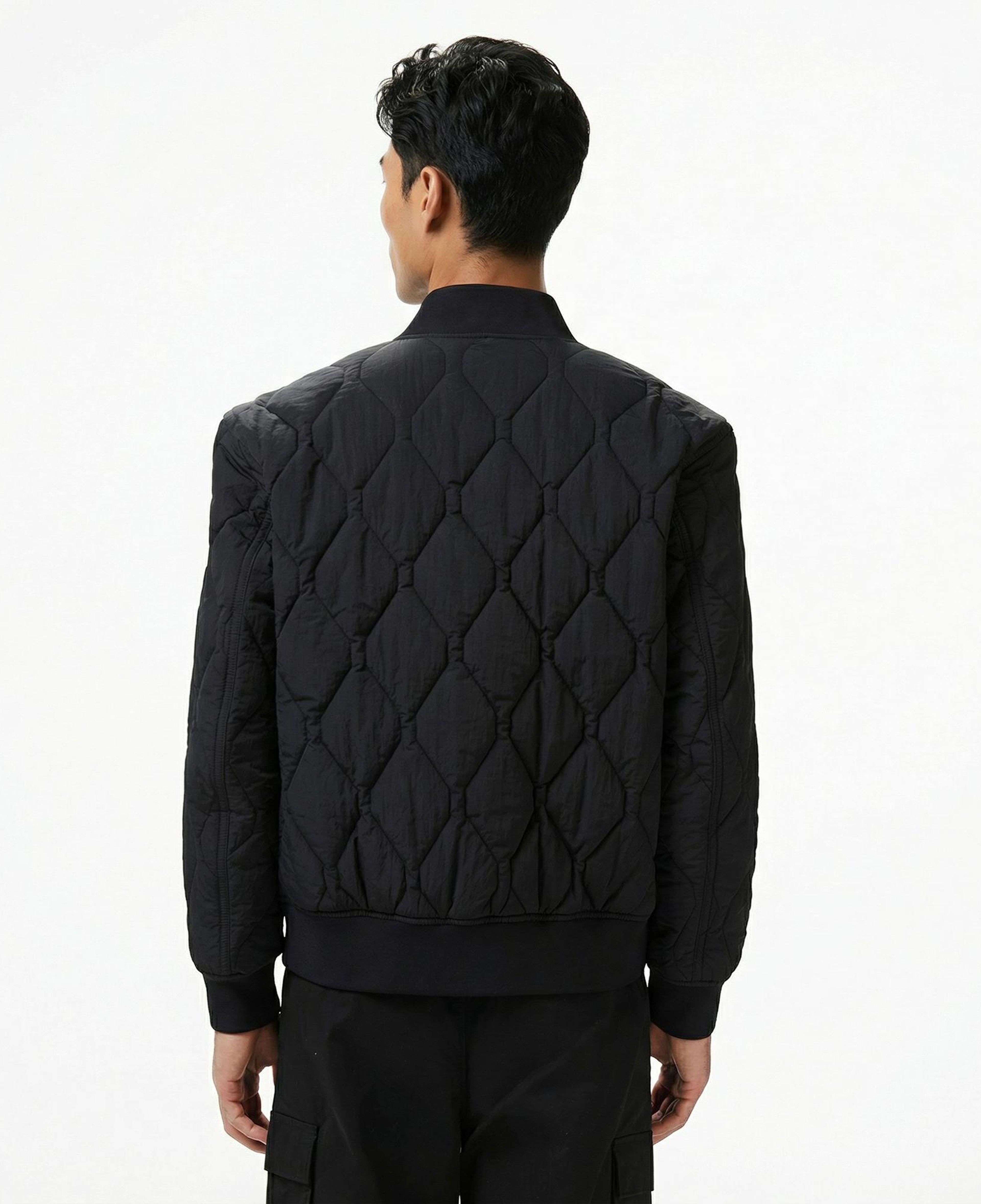 Boss Osnape Erkek Siyah Mont