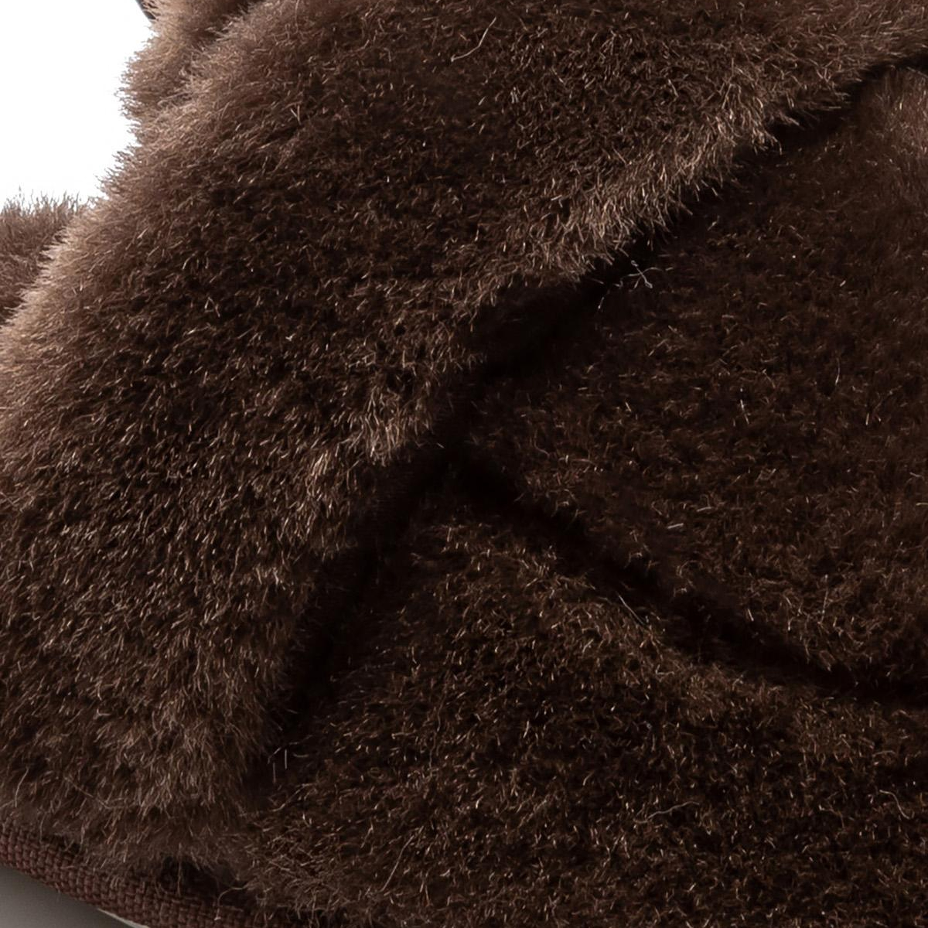 Mammy Peluş Kadın Ev Terliği Kahverengi 37/41