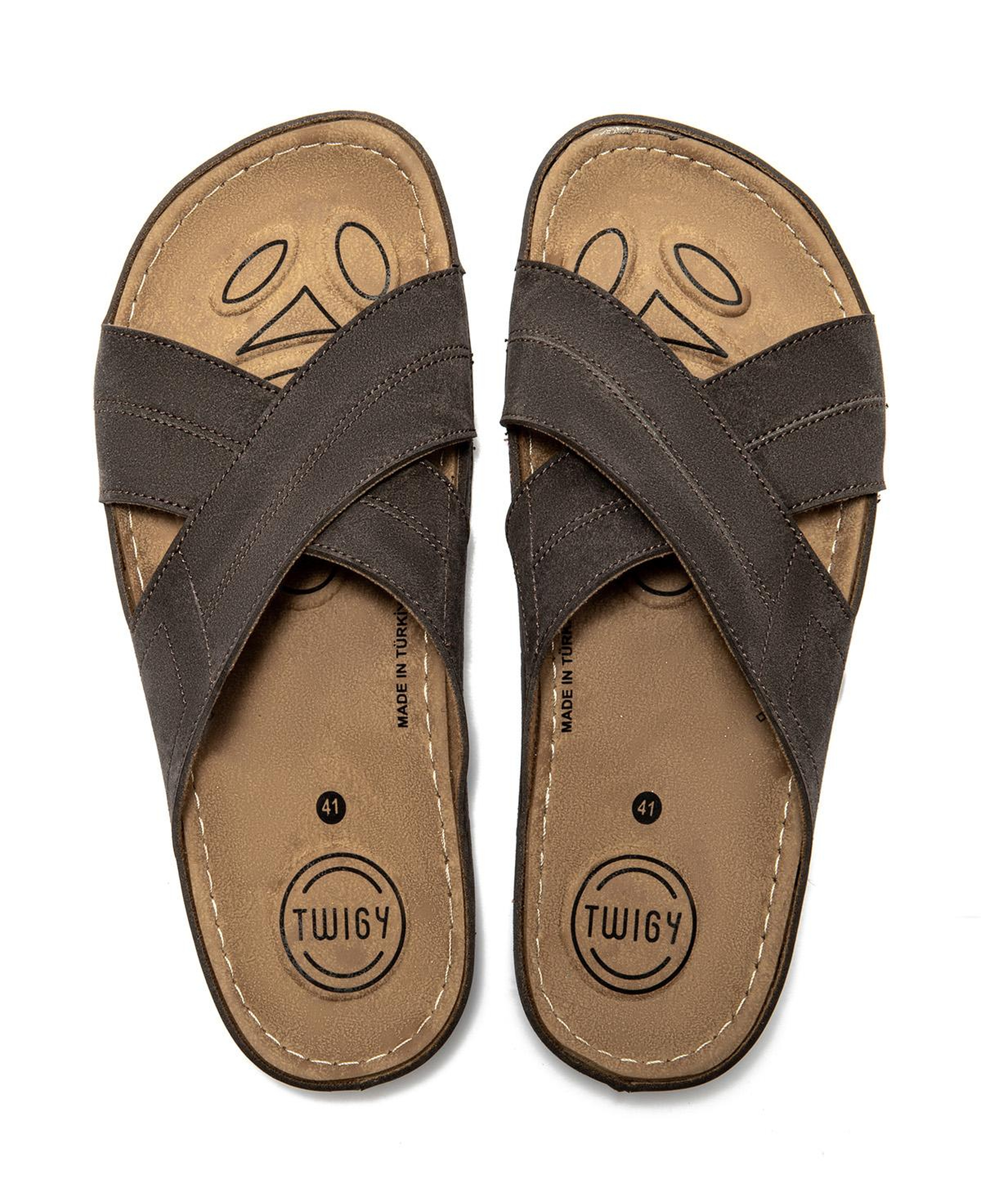 Silva Erkek Terlik Kahverengi 41/45