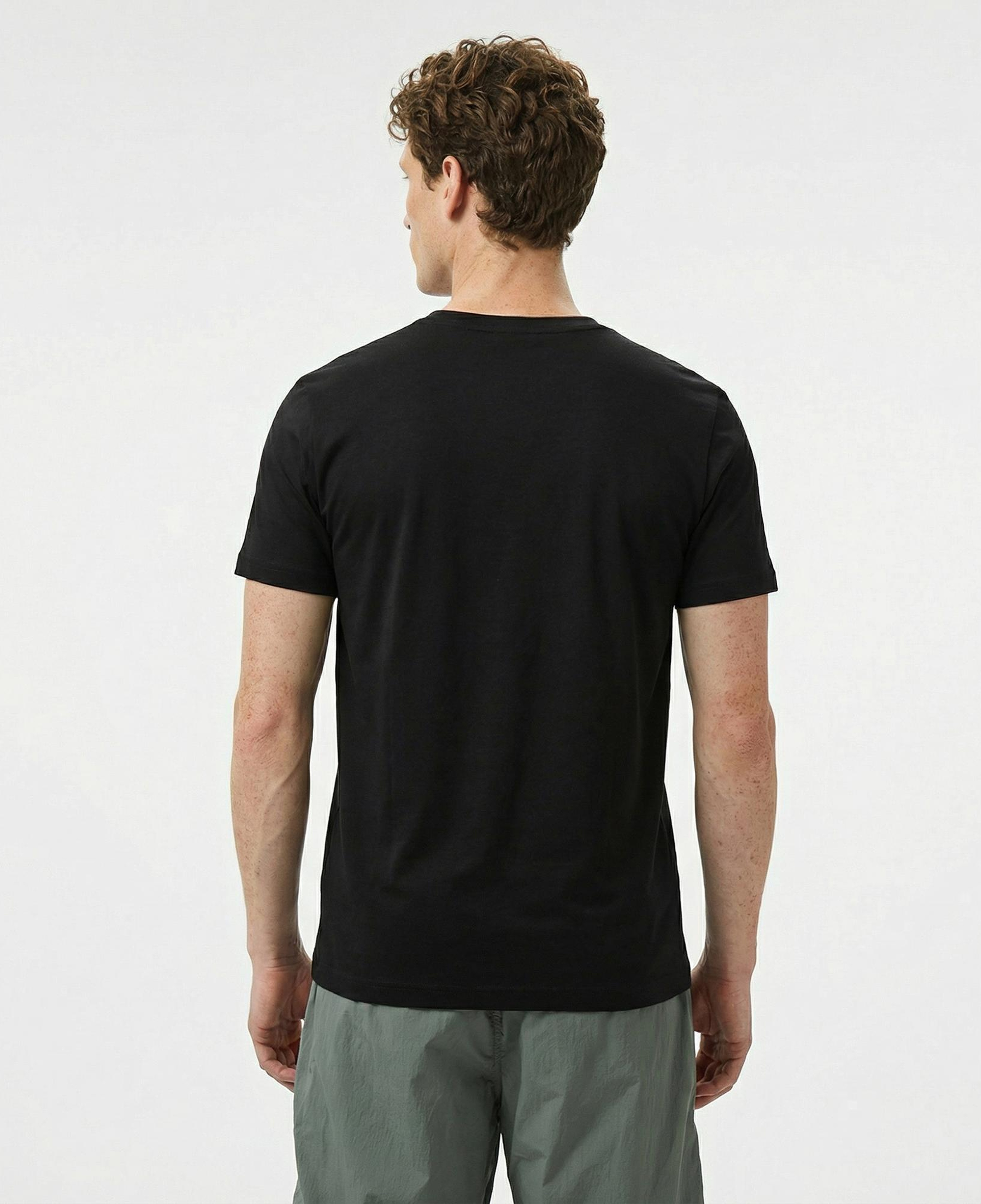 Boss Thinking Erkek Siyah T-Shirt