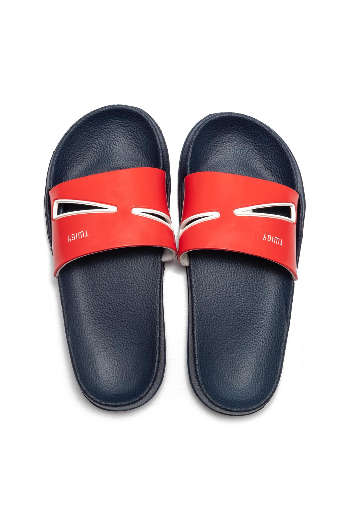 Jussy Çocuk Terlik Lacivert Kırmızı 30/35
