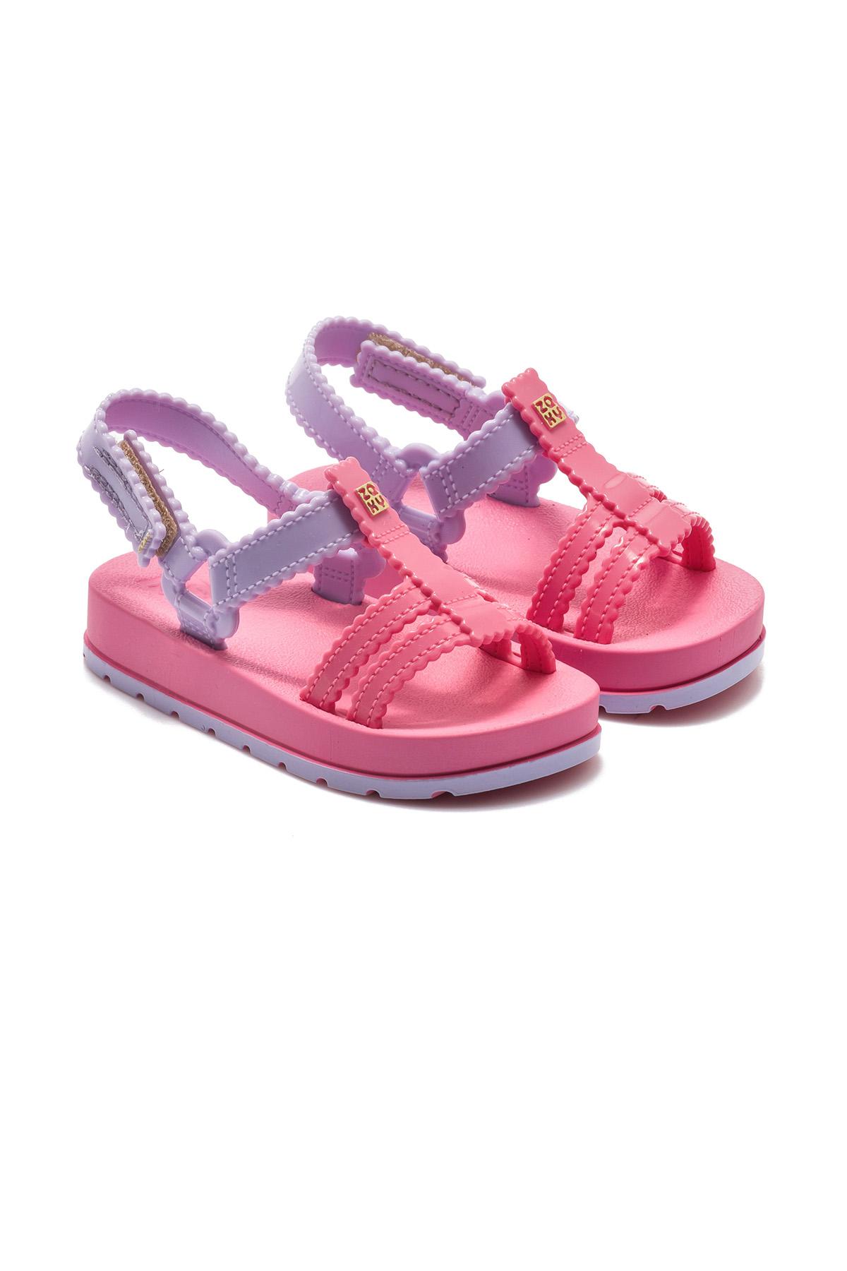 Nina Conectada Çocuk Sandalet Pembe 19/27