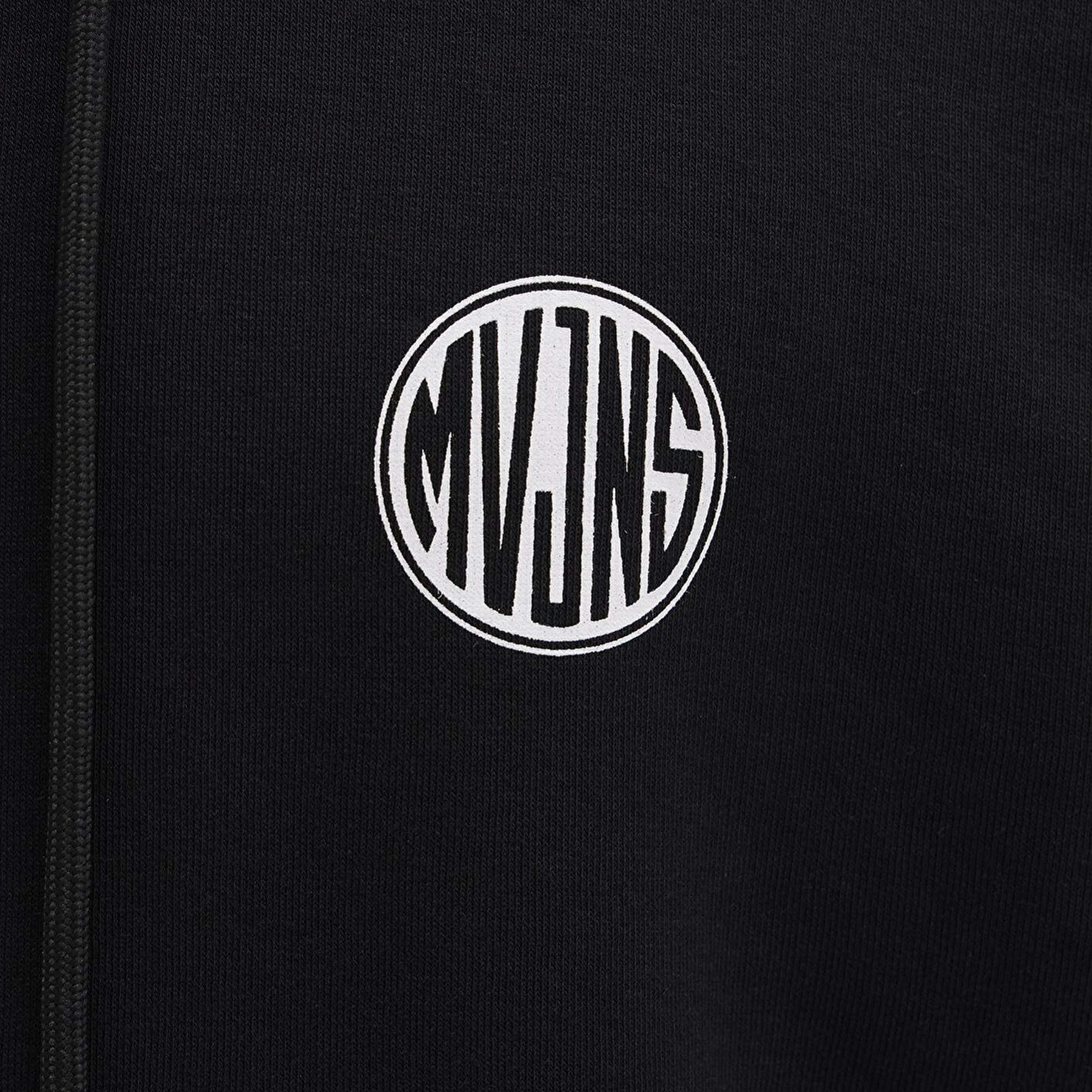 Mavi MVJNS Logo Baskılı Kapüşonlu Siyah Sweatshirt 0611786-900