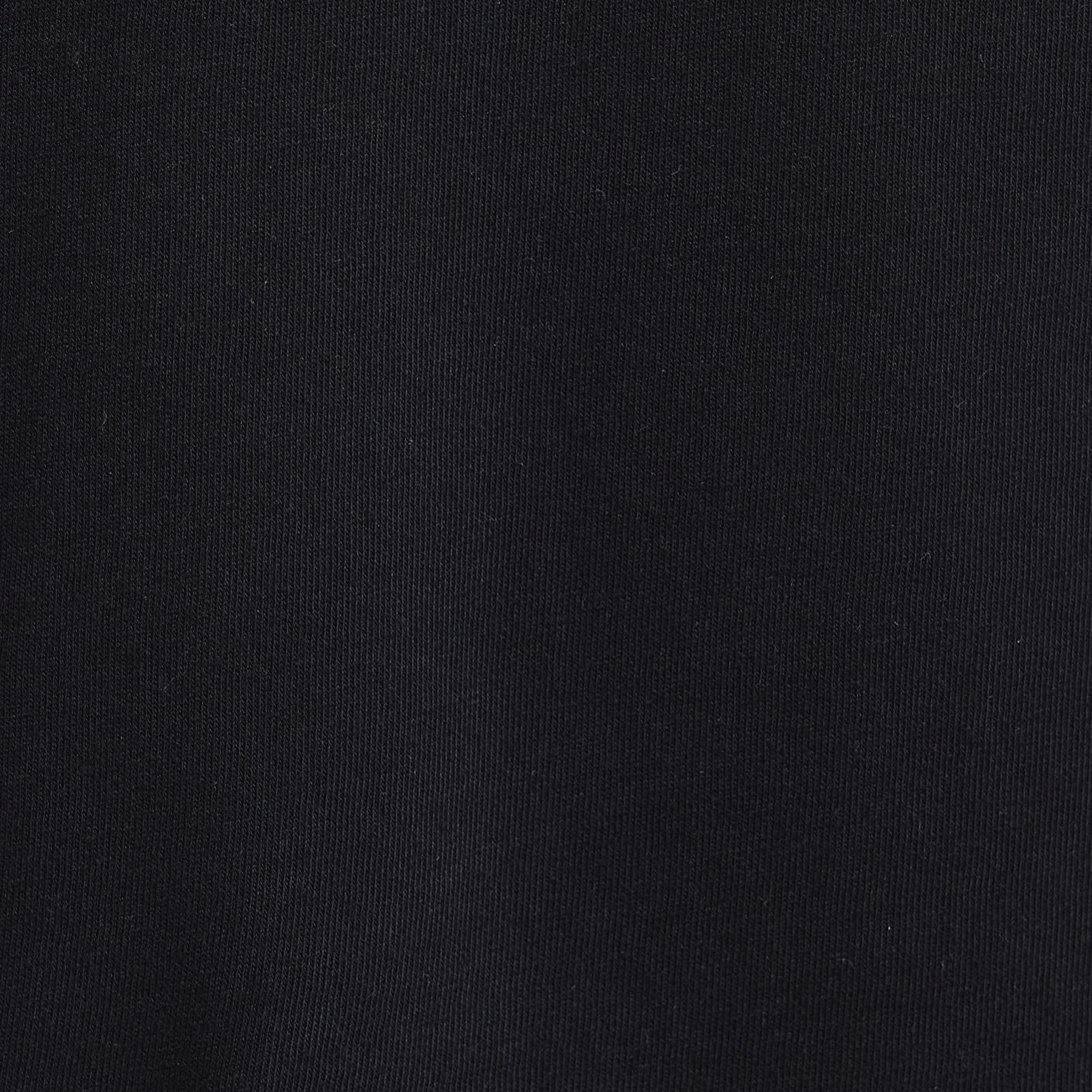 Mavi Mavi Logo Baskılı Siyah Tişört Loose Fit / Bol Rahat Kesim 0611711-900