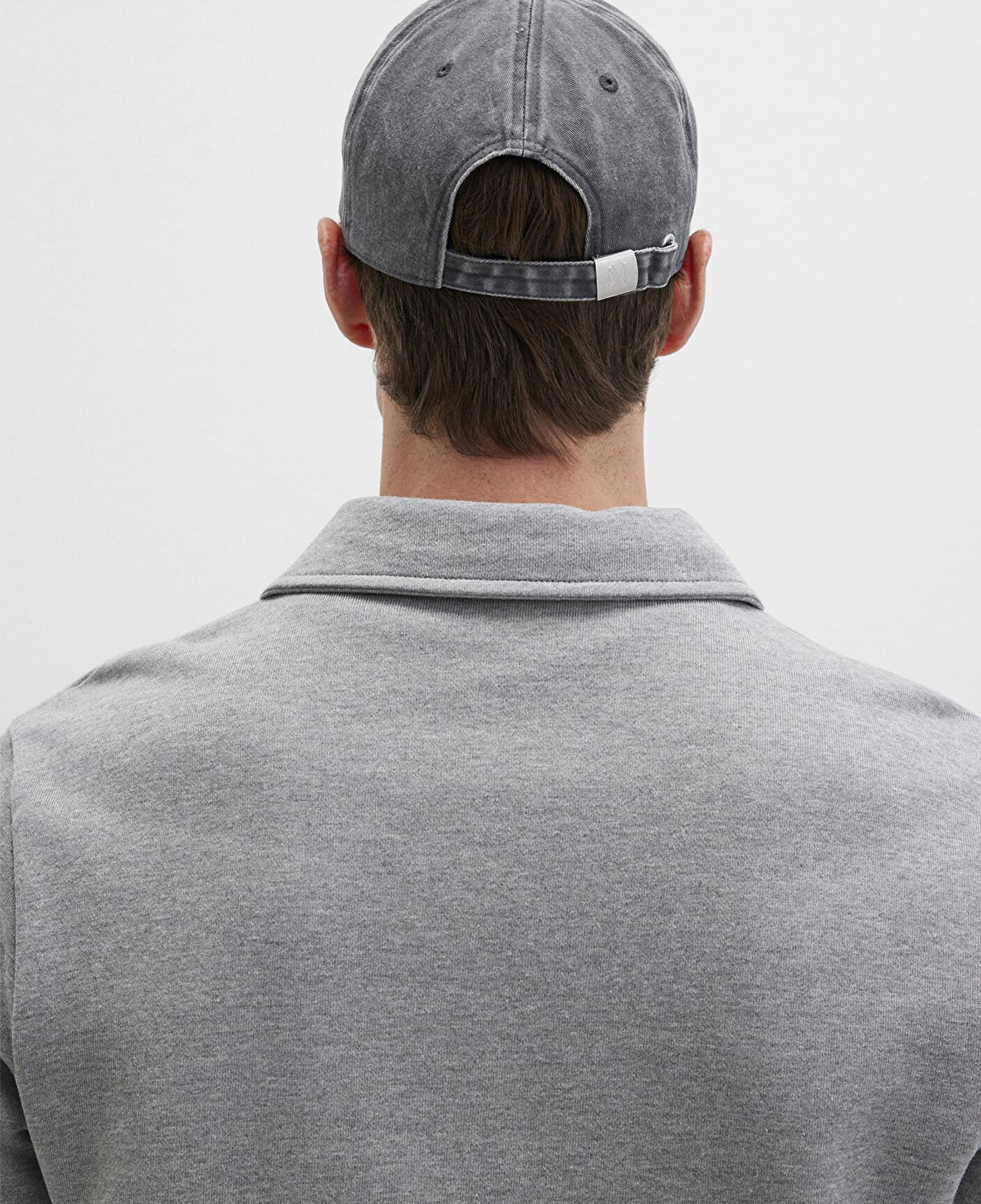 Mavi M Logo Detaylı Gri Şapka 0911156-34314