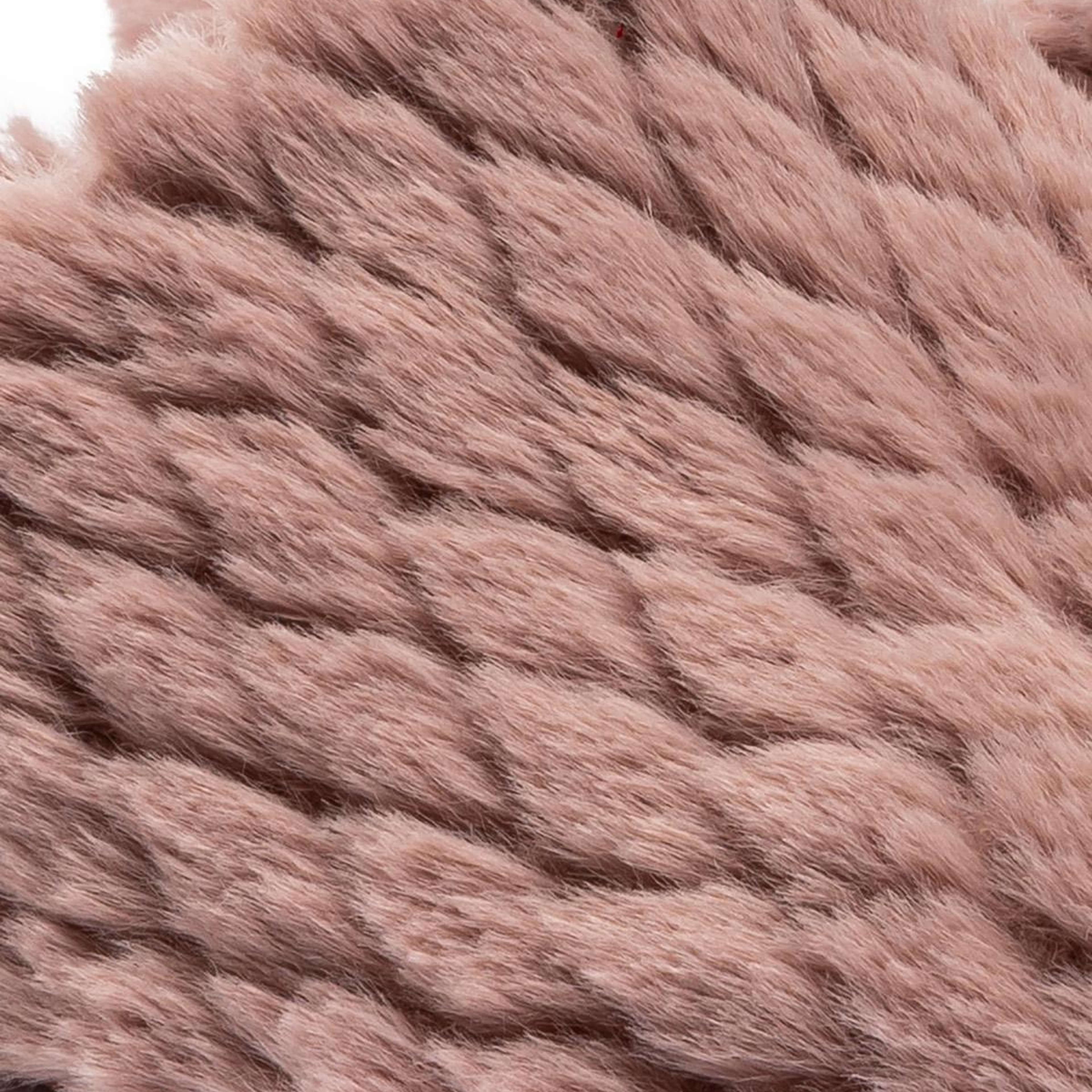 Beyonce Kadın Peluş Ev Terliği Pudra 37/41