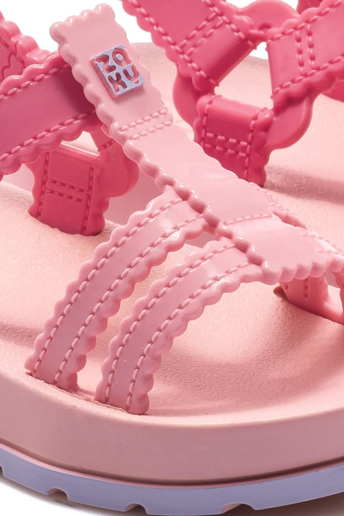 Nina Conectada Çocuk Sandalet Pembe 19/27