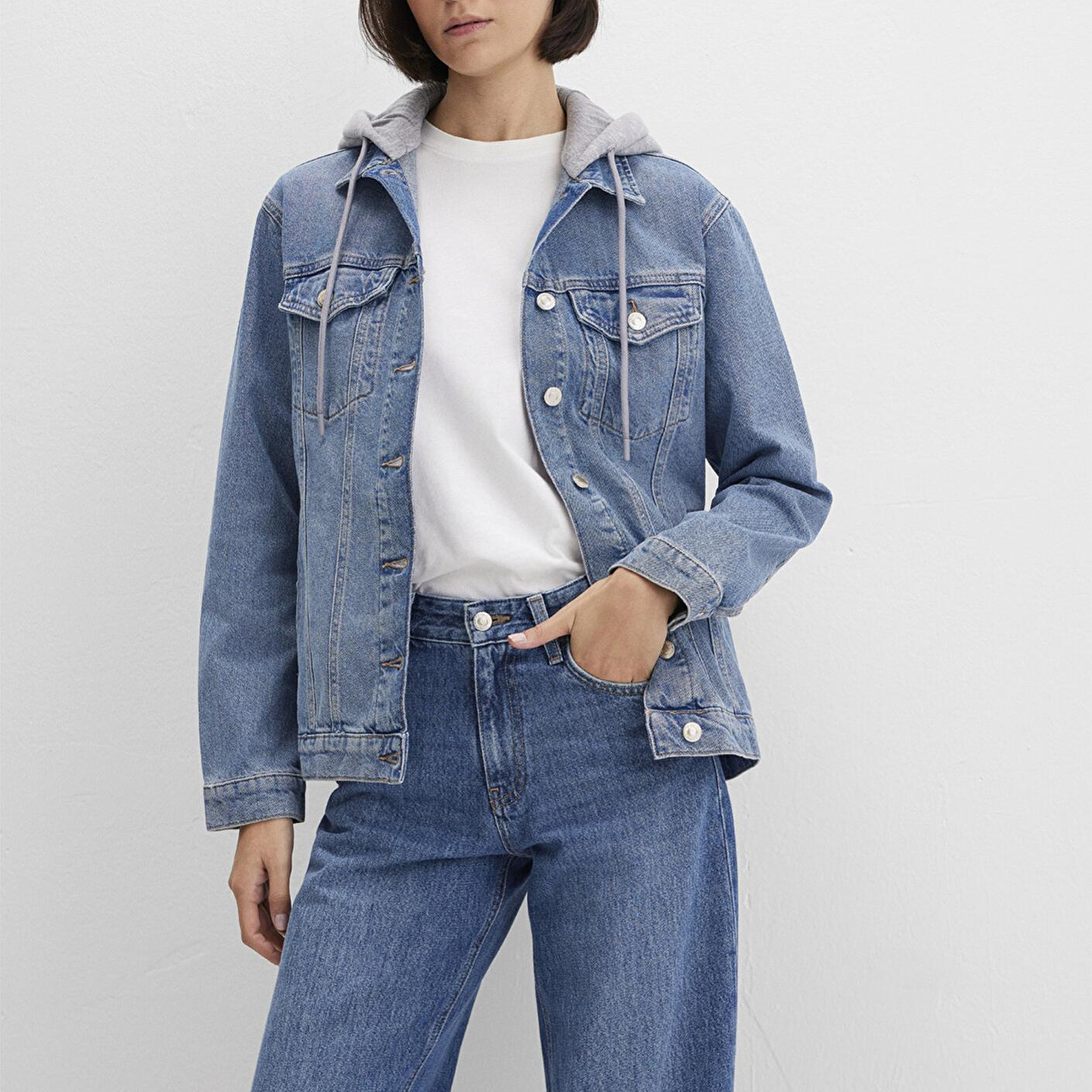 Mavi Karla 90lar Indigo Mavisi Jean Ceket 110154-85296