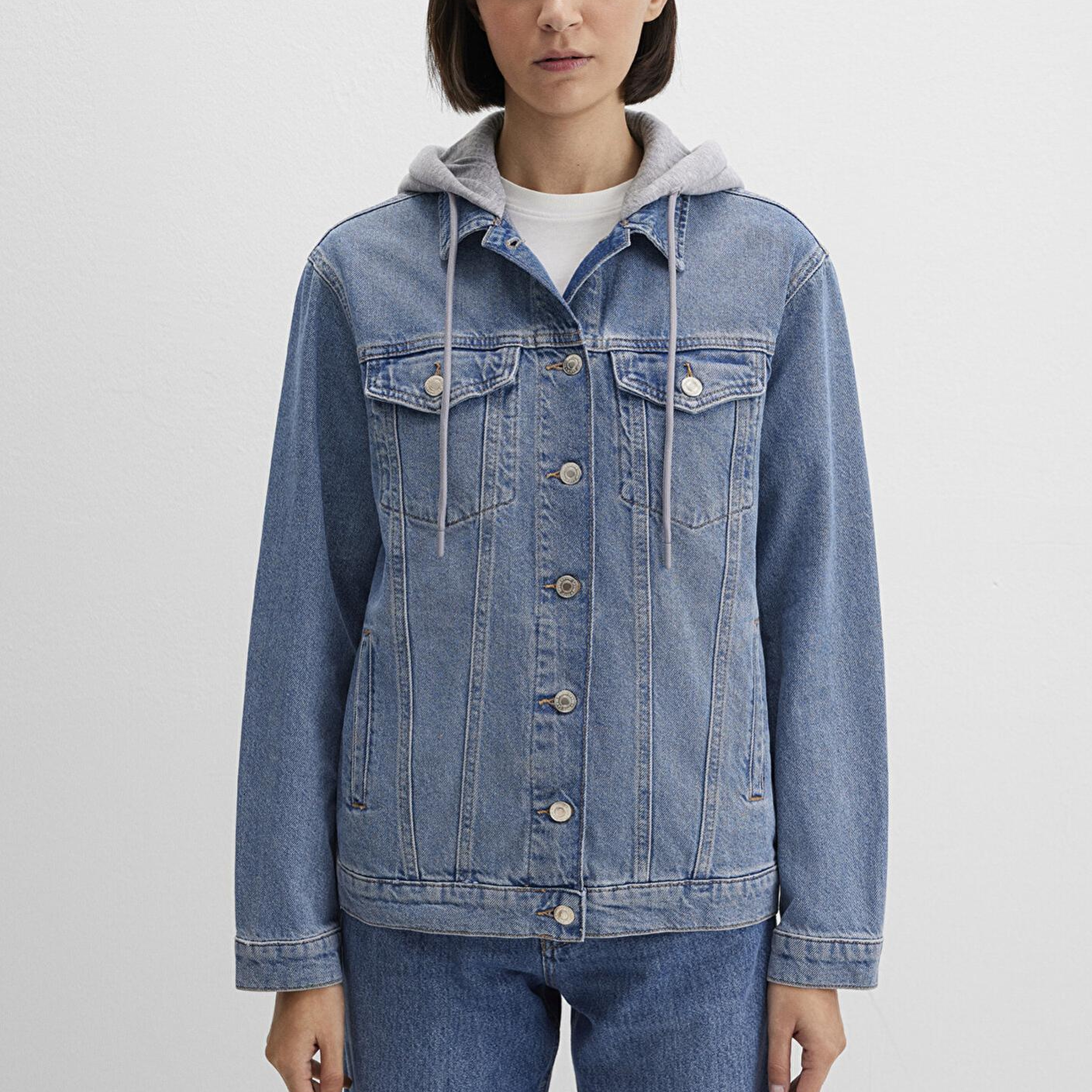 Mavi Karla 90lar Indigo Mavisi Jean Ceket 110154-85296