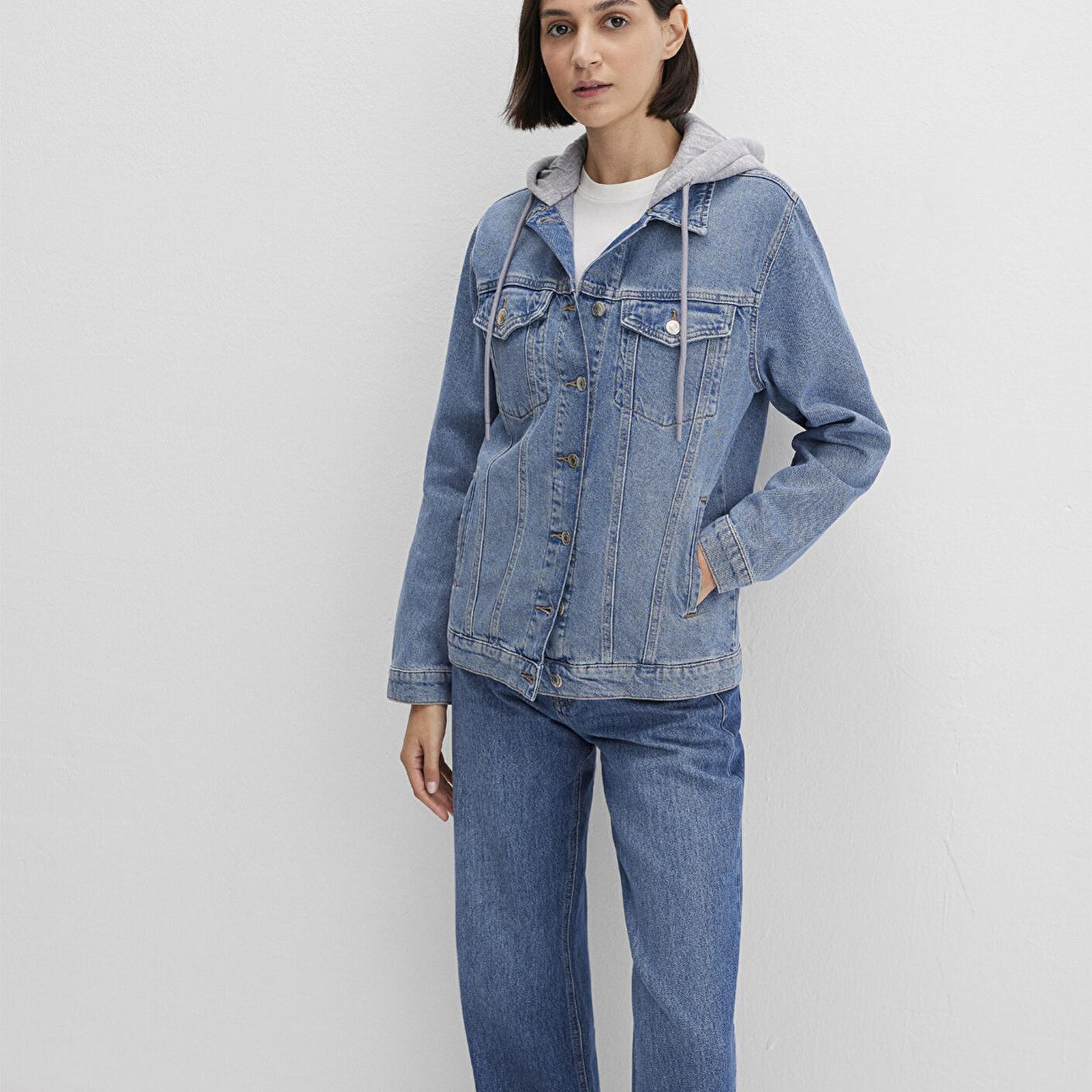 Mavi Karla 90lar Indigo Mavisi Jean Ceket 110154-85296