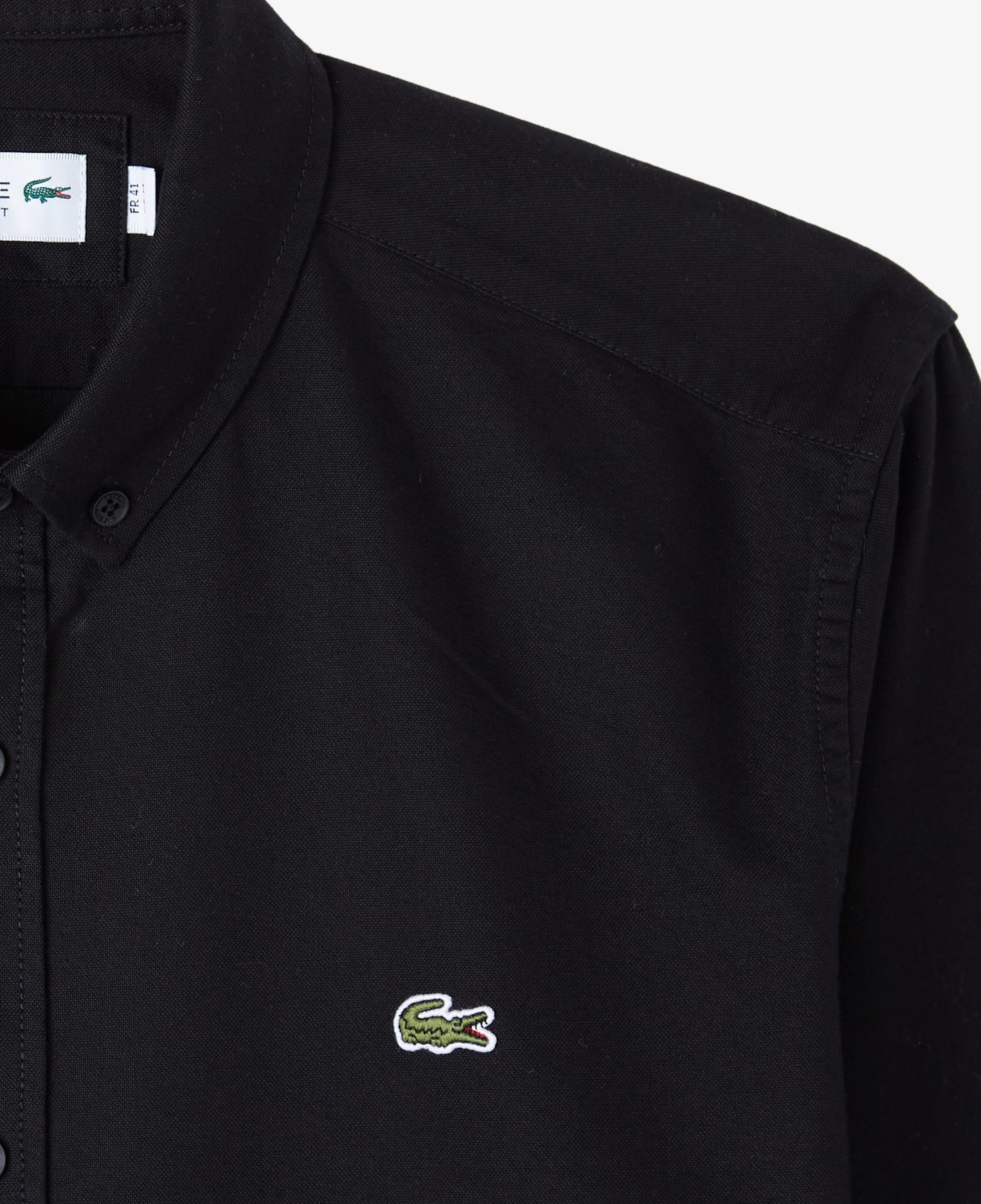 Lacoste Erkek Slim Fit Siyah Gömlek