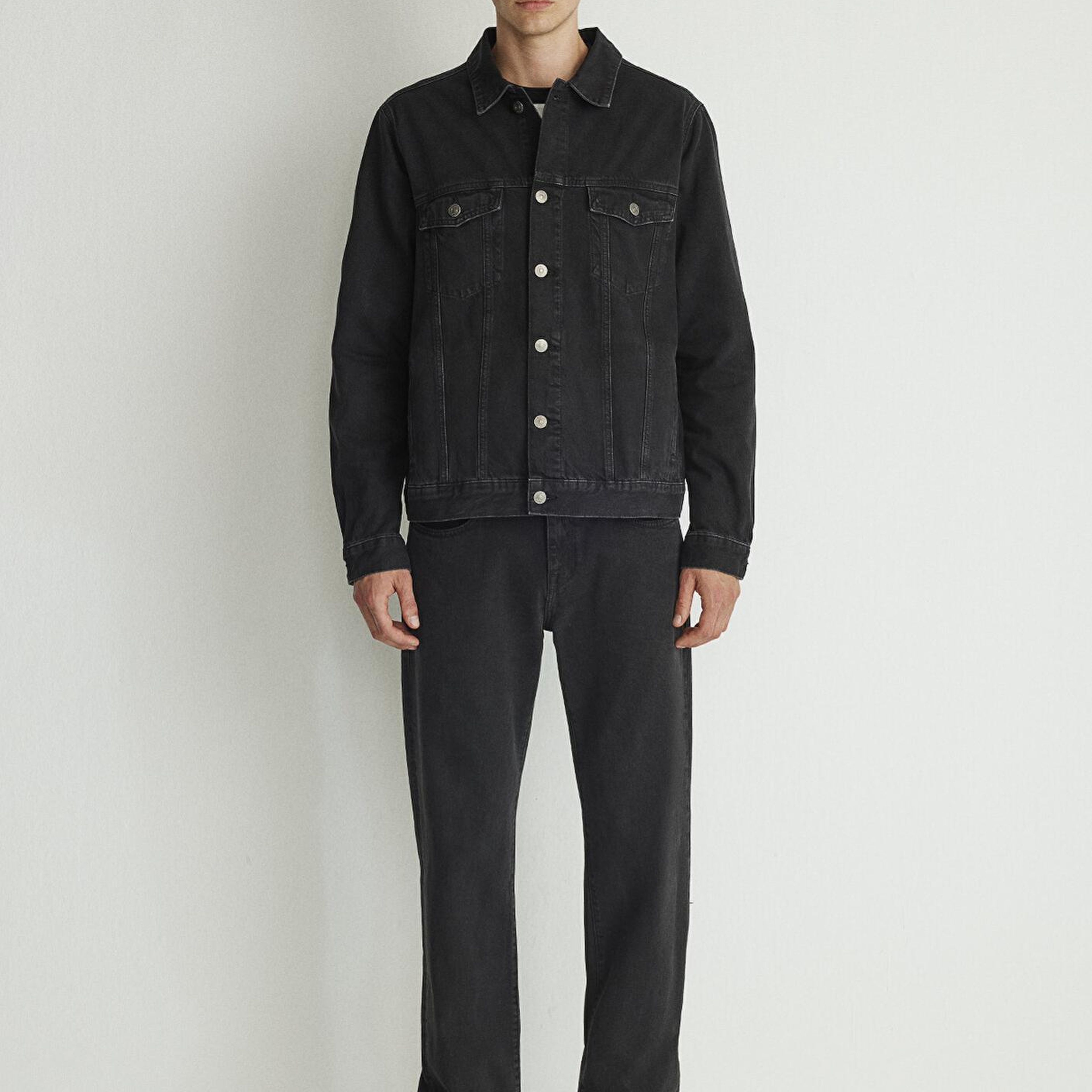 Mavi Ray Kolej Antrasit Jean Ceket 0110273-85218