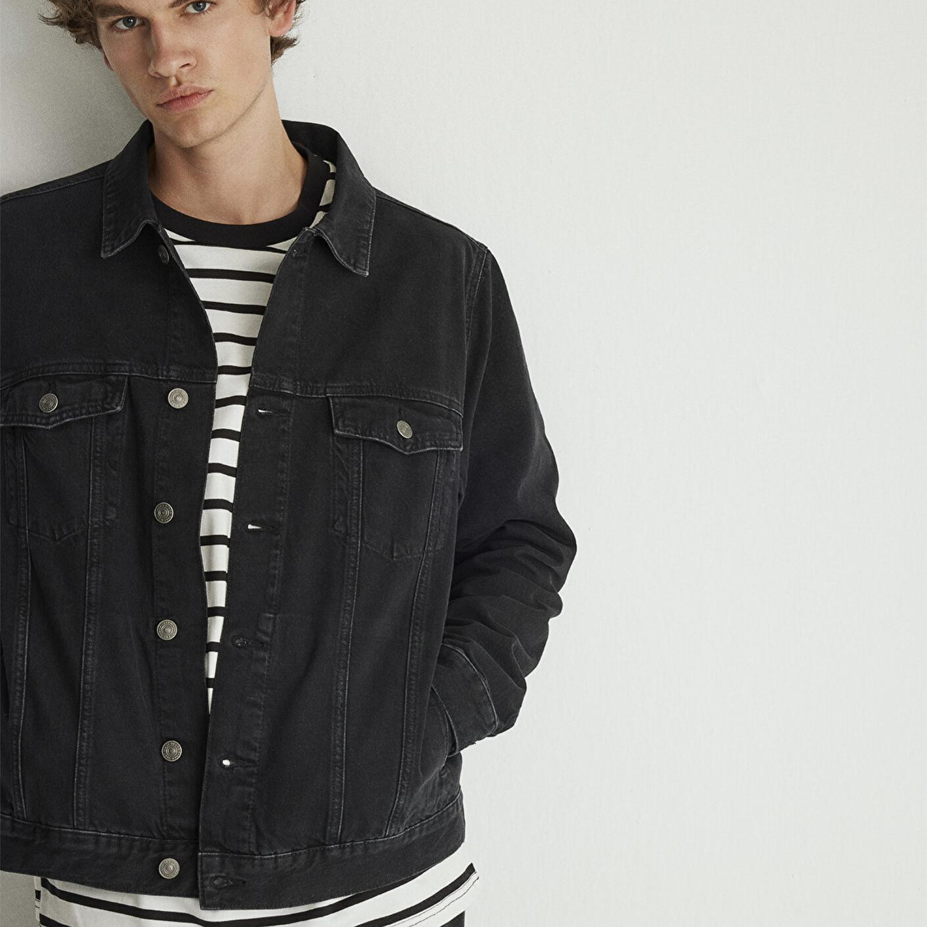 Mavi Ray Kolej Antrasit Jean Ceket 0110273-85218