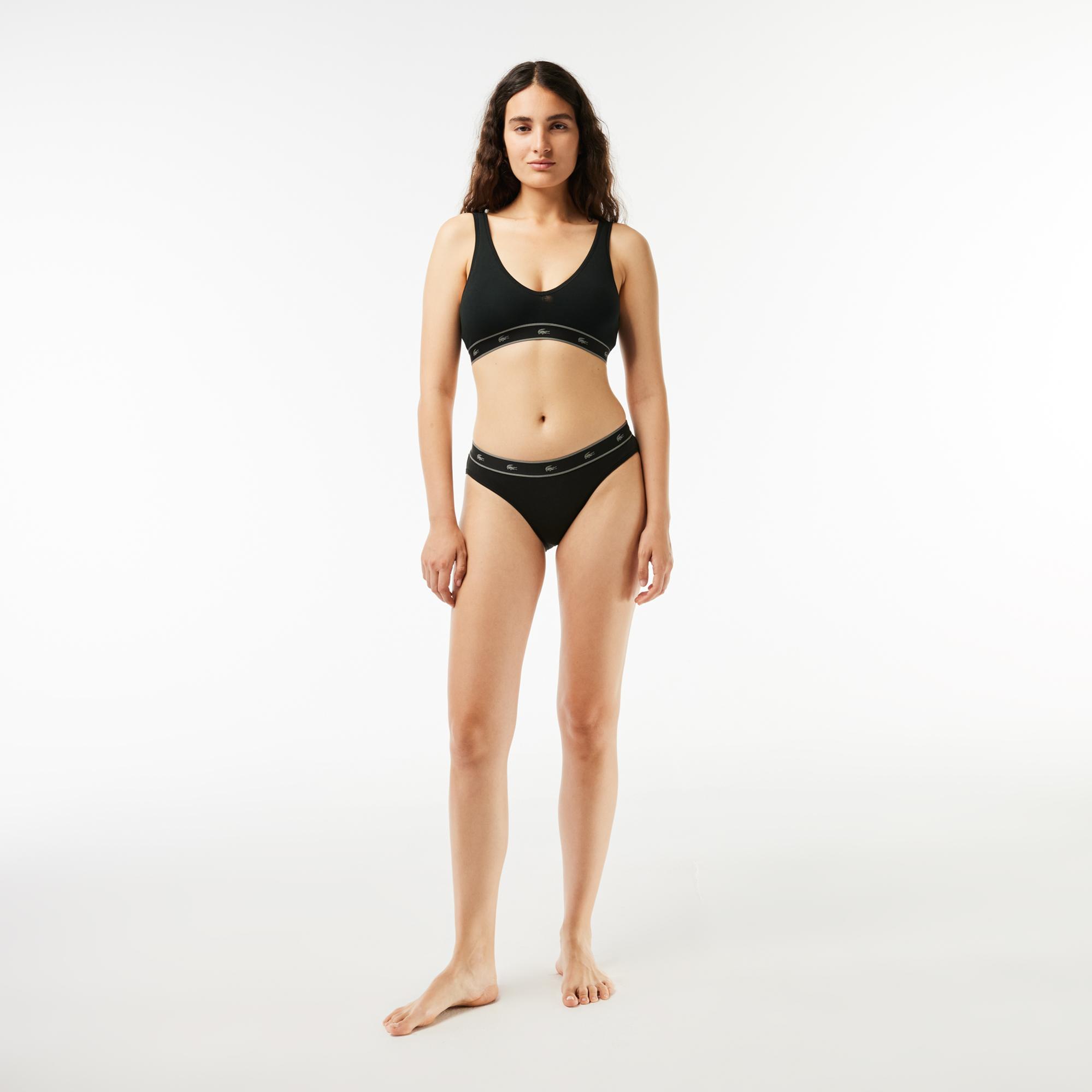 Lacoste Kadın Siyah Külot