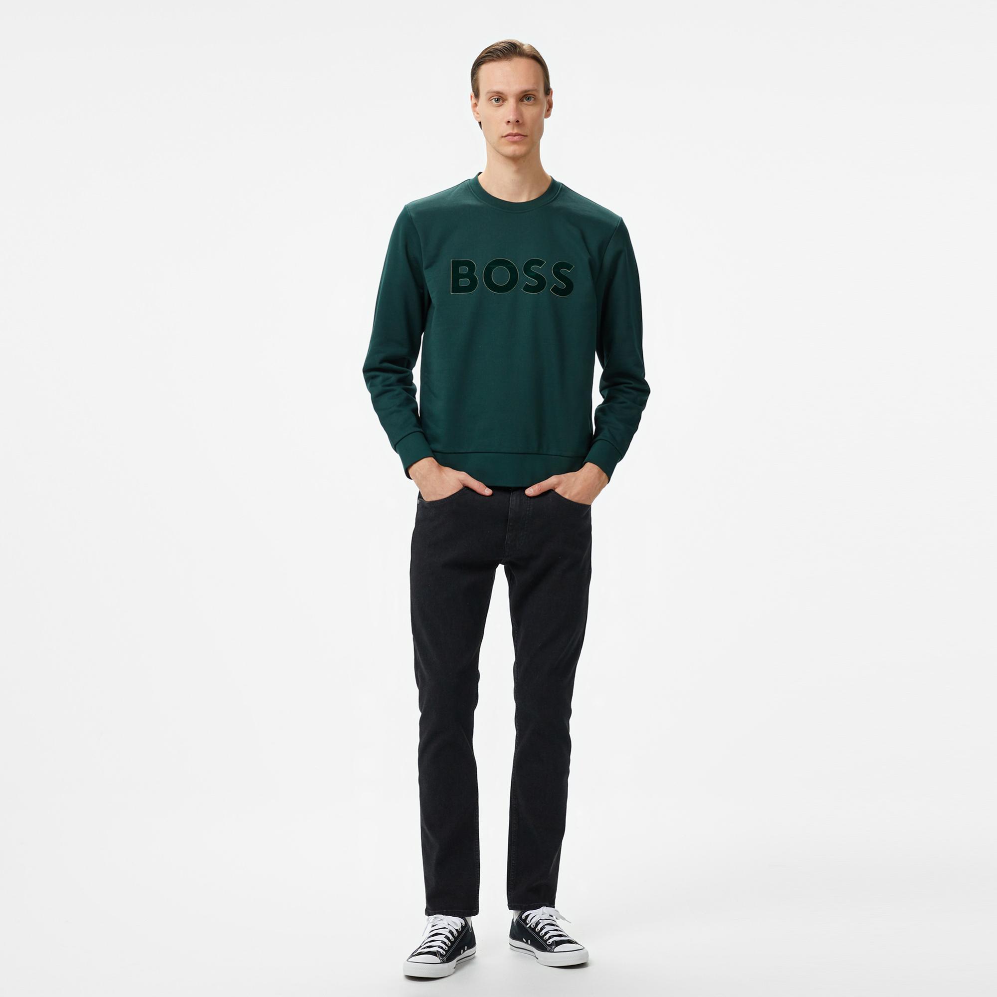 Boss C-Soleri 60 Erkek Yeşil Sweatshirt