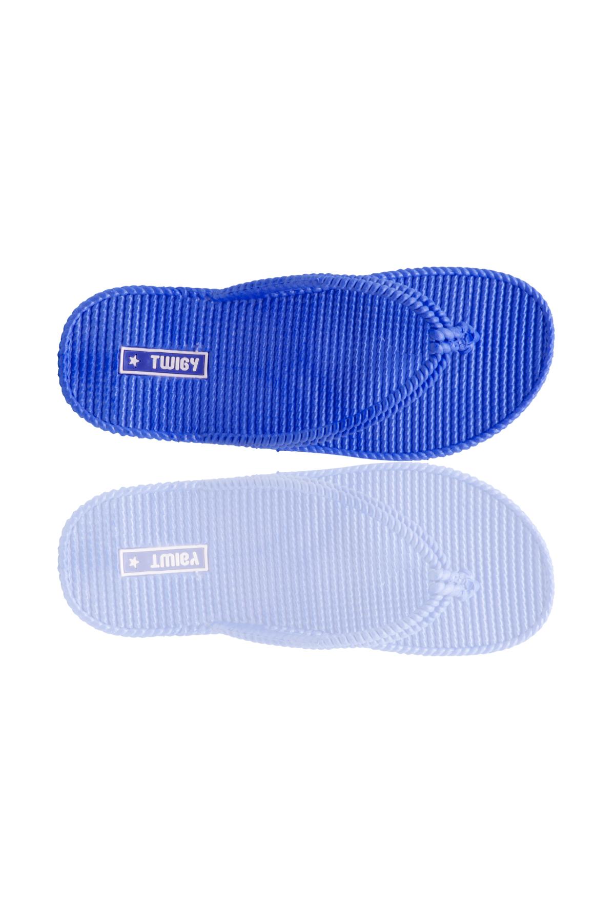 Soya Kadın Parmak Arası Terlik Saks Mavi 36/40