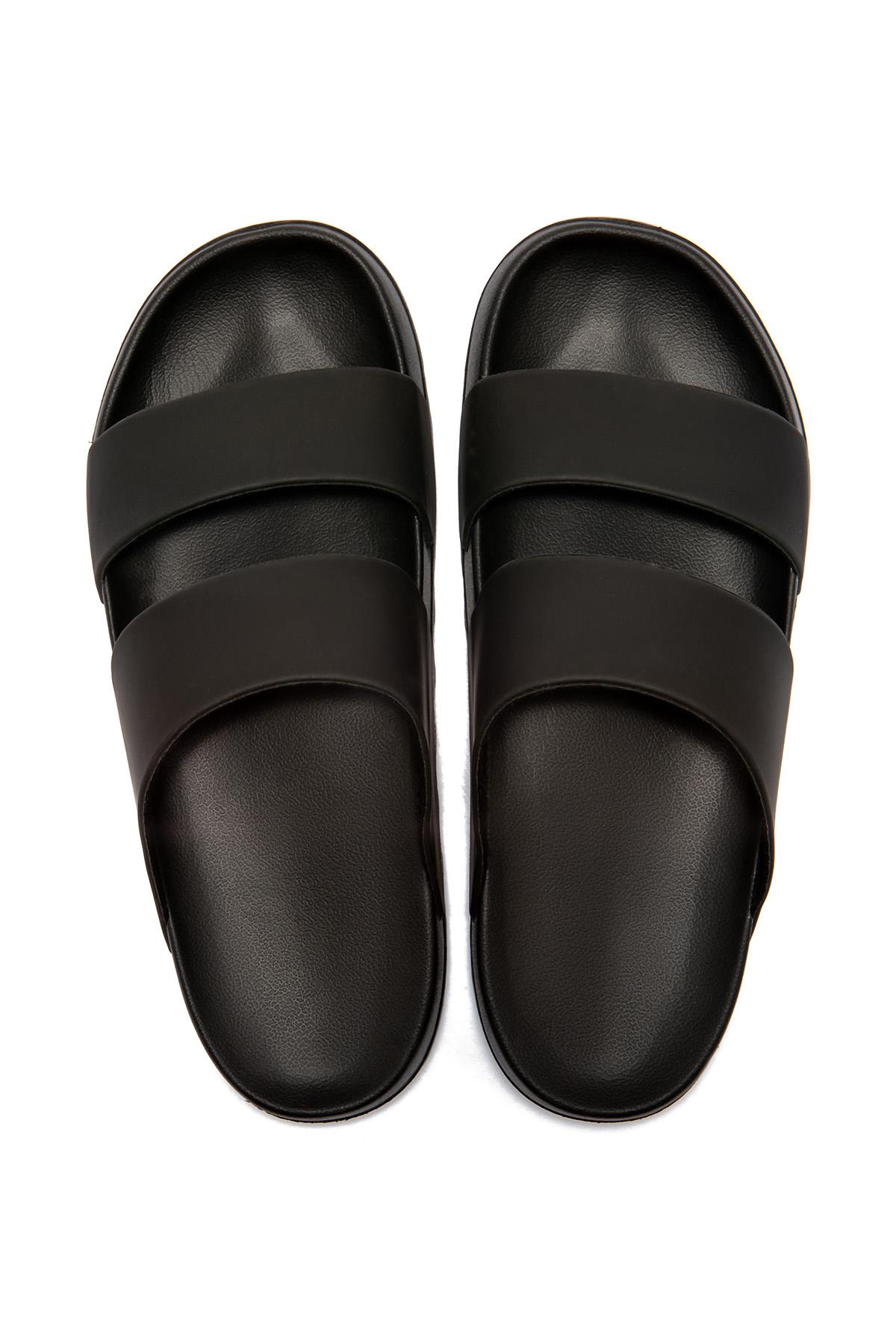 Kevin Erkek Terlik Siyah 40/45