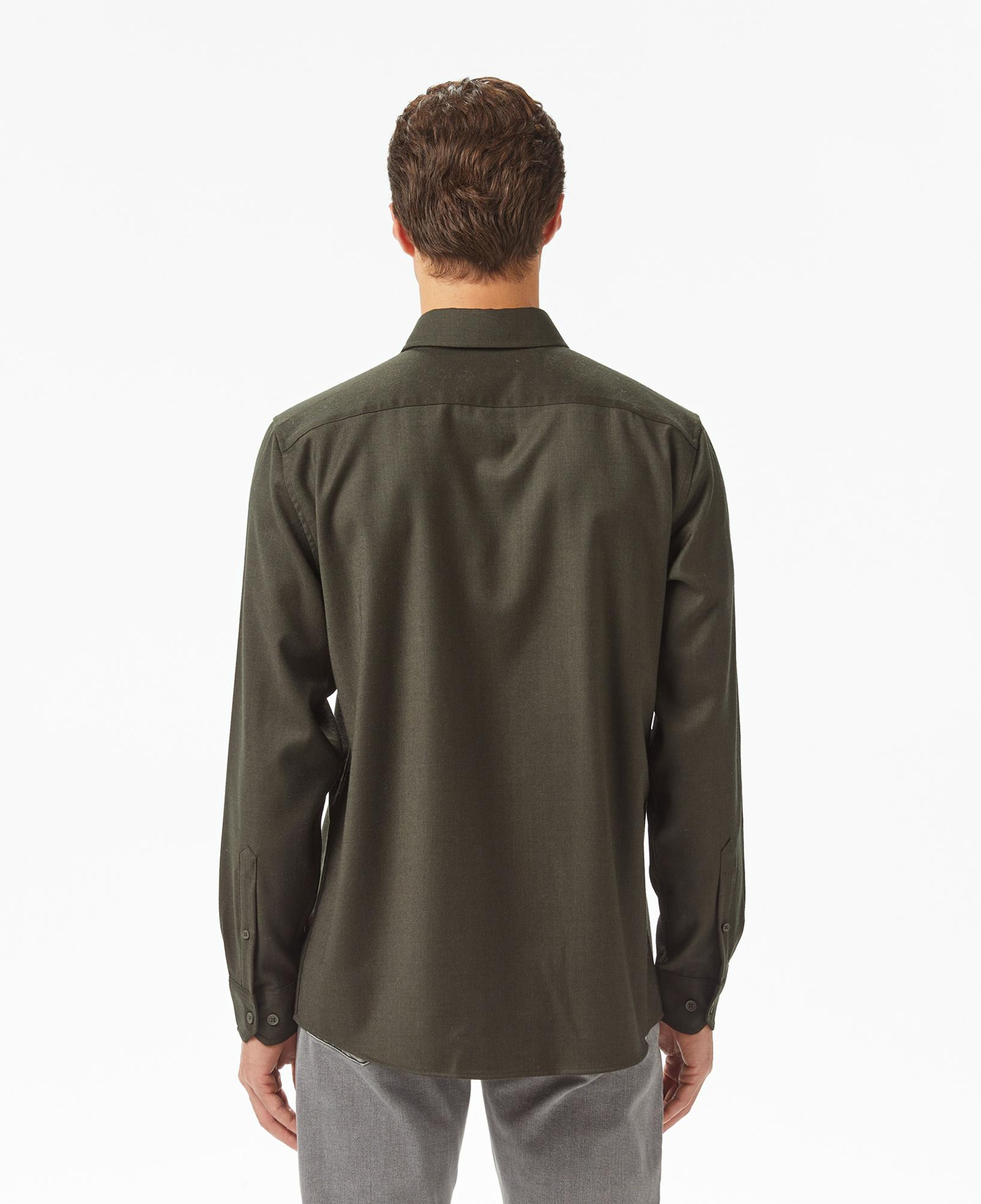 Lacoste Erkek Regular Fit Koyu Yeşil Gömlek