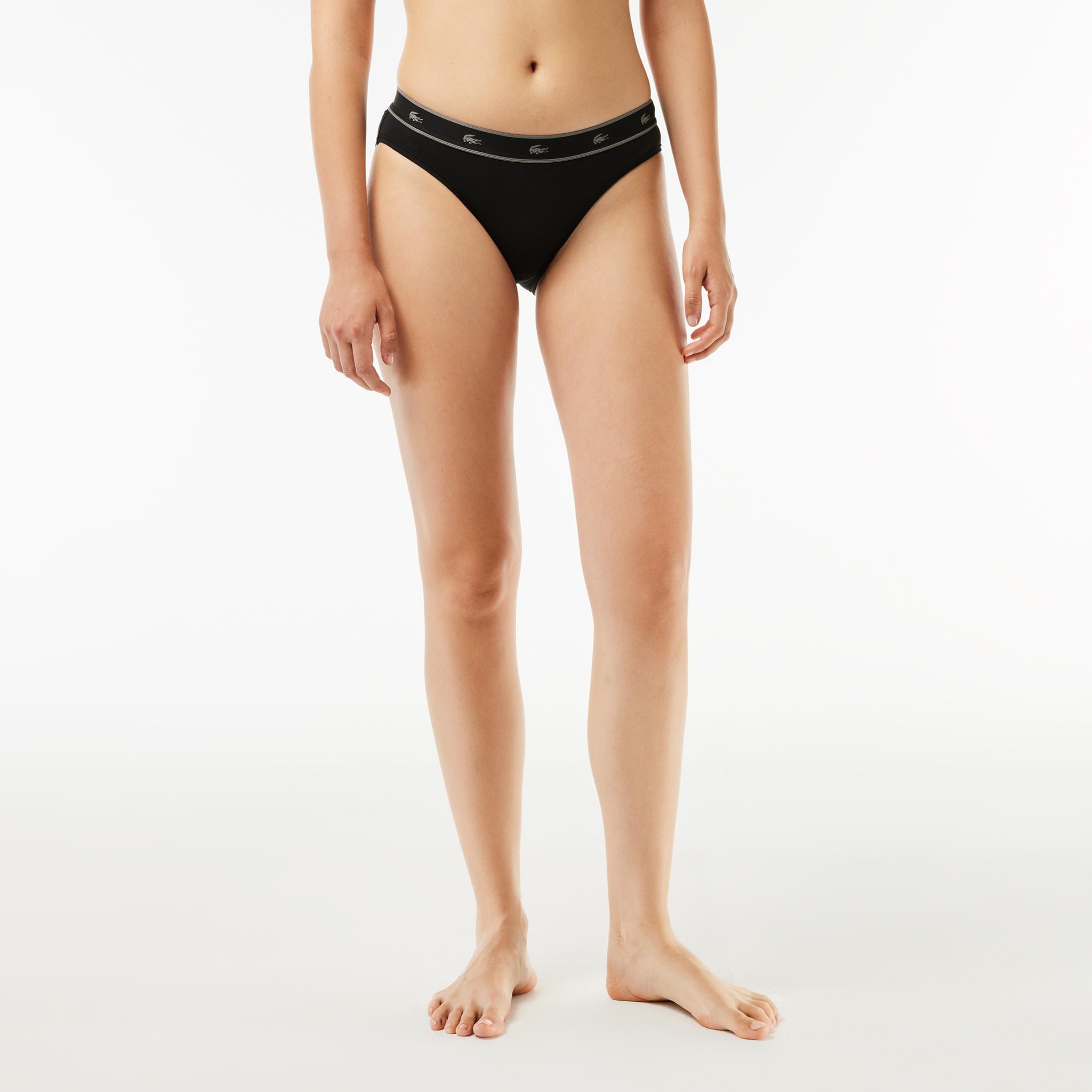 Lacoste Kadın Siyah Külot