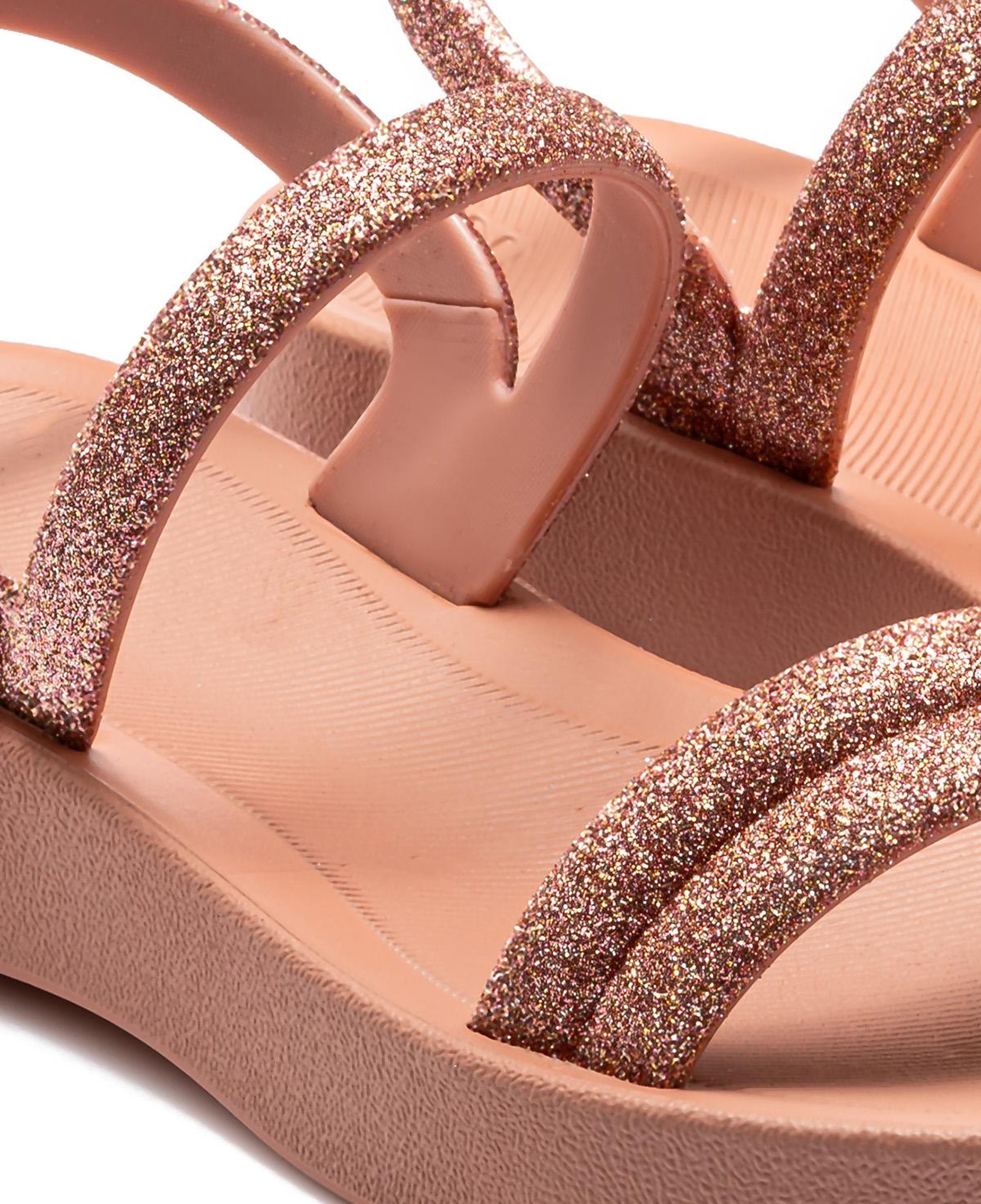 Glitter Sand Kadın Sandalet Pudra 35/40
