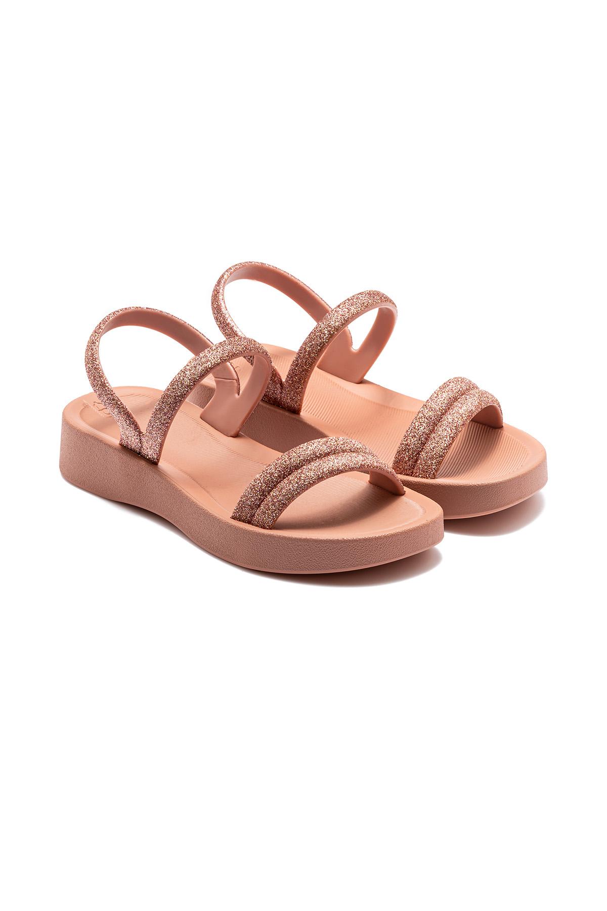 Glitter Sand Kadın Sandalet Pudra 35/40