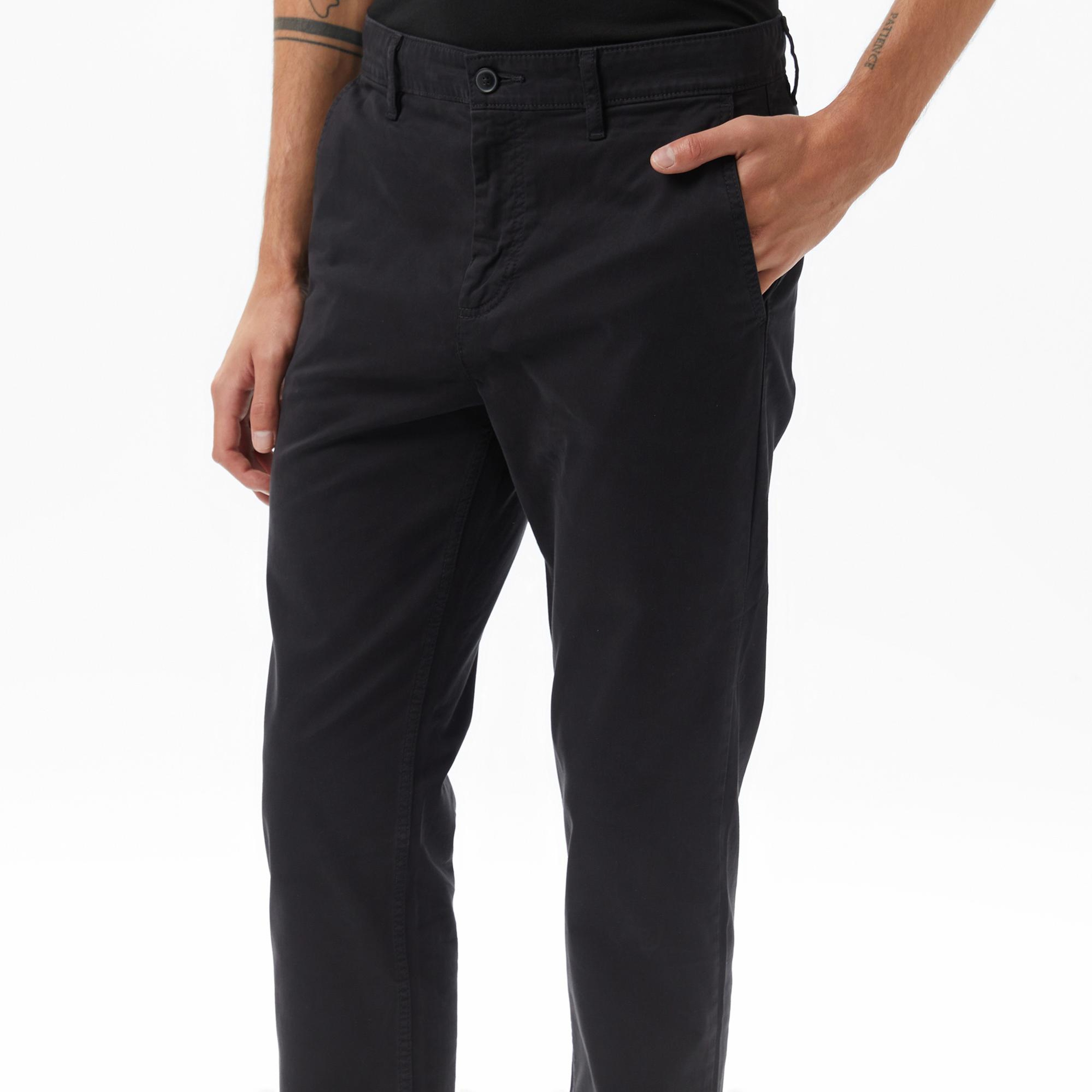 Boss Chino Erkek Siyah Pantolon