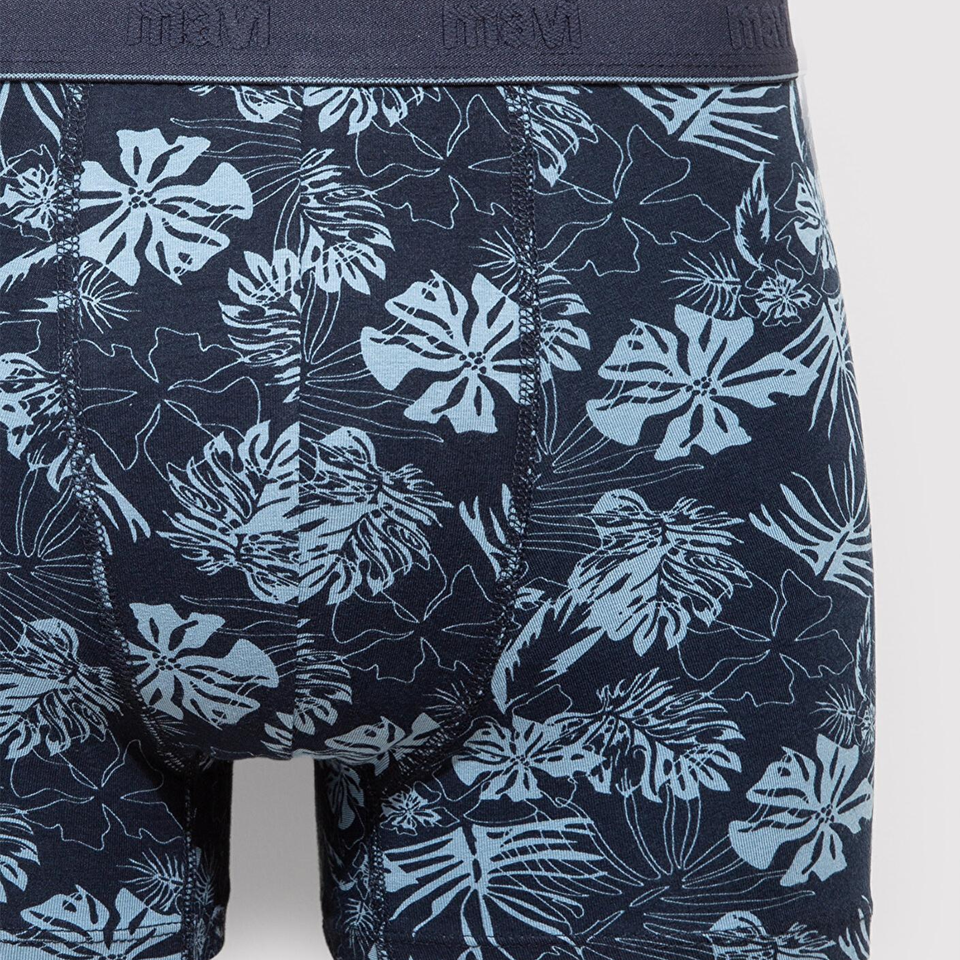 Mavi Baskılı Lacivert Boxer 0910708-30717