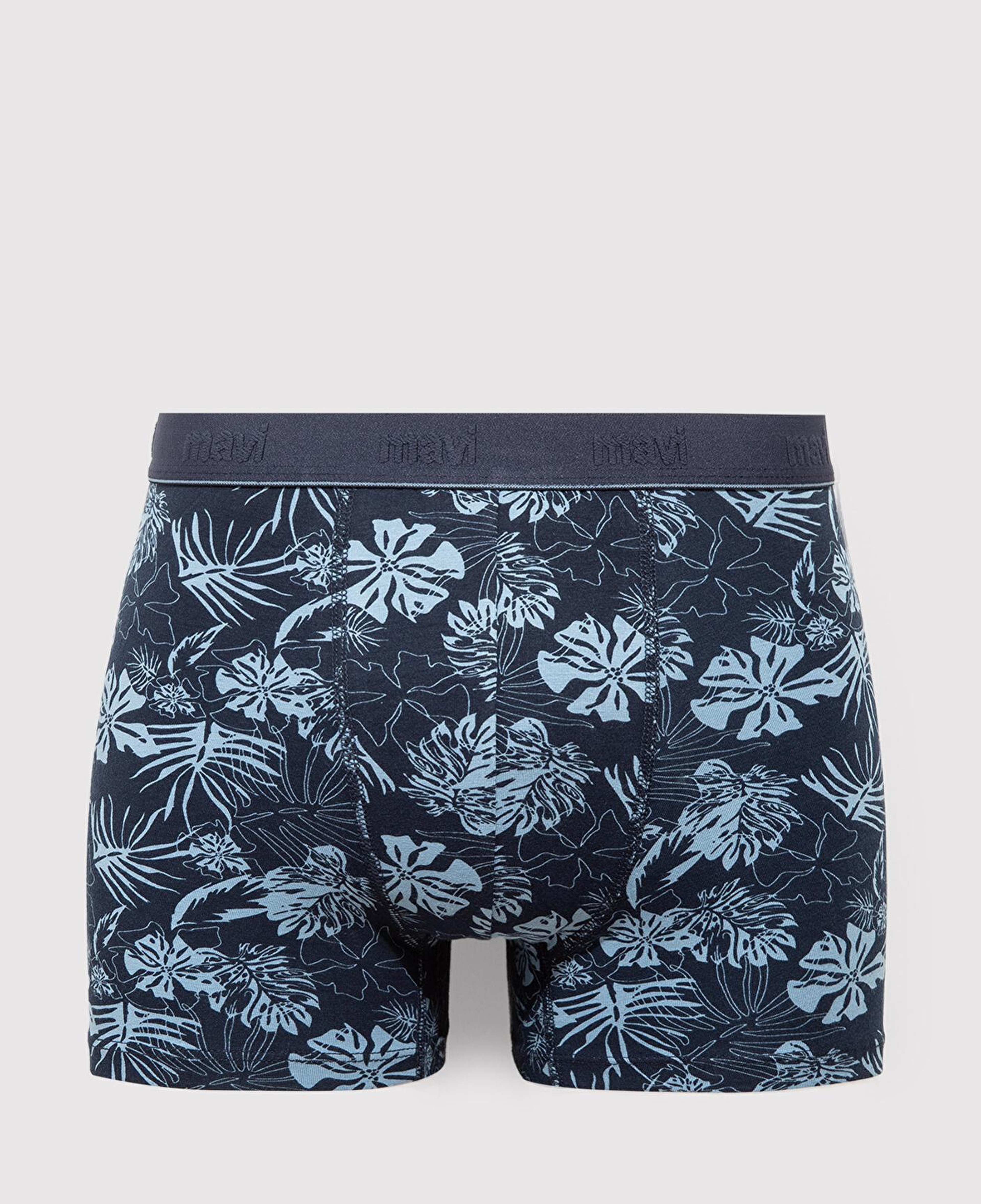 Mavi Baskılı Lacivert Boxer 0910708-30717