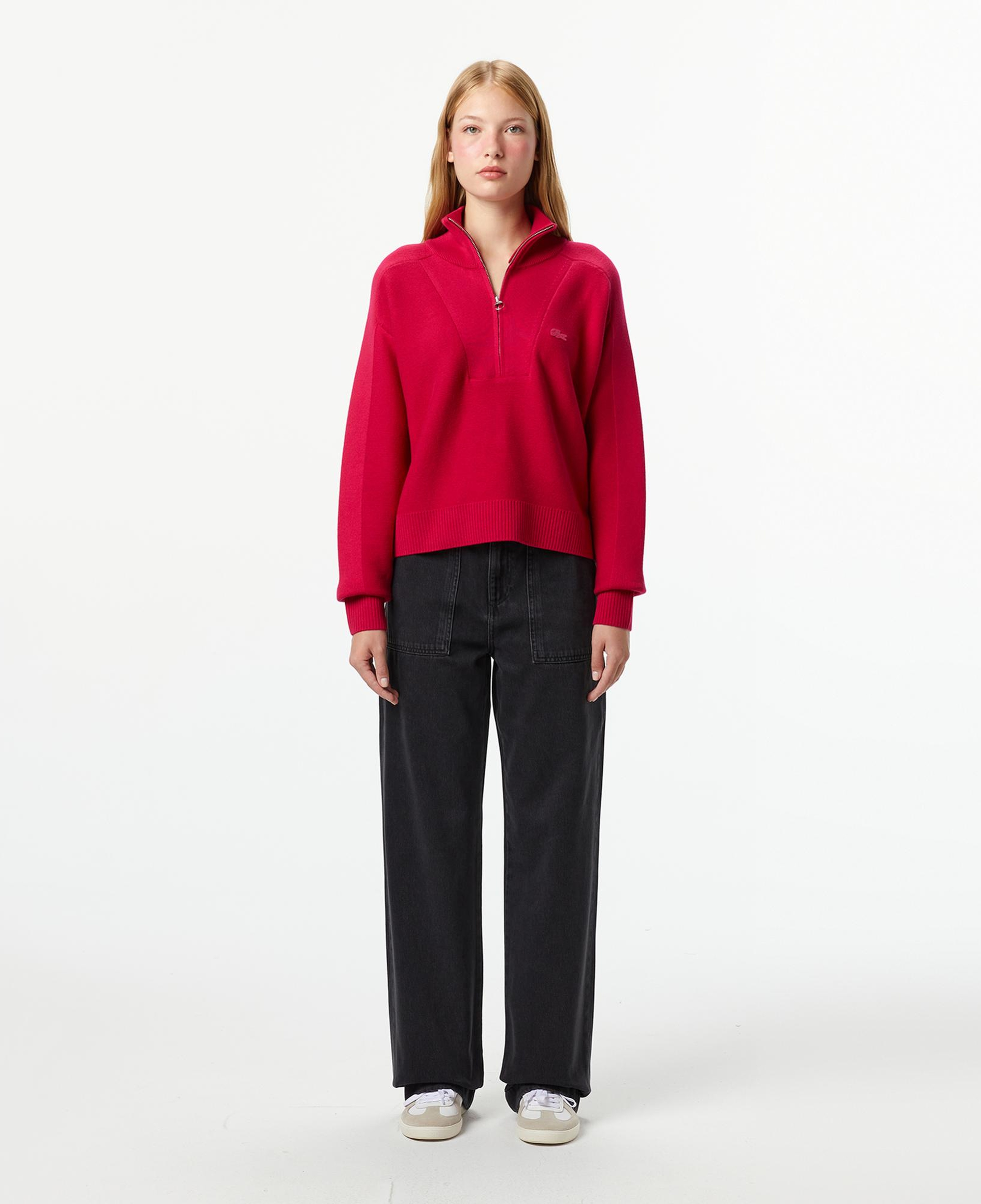 Lacoste Kadın Stragiht Fit Koyu Gri Pantolon