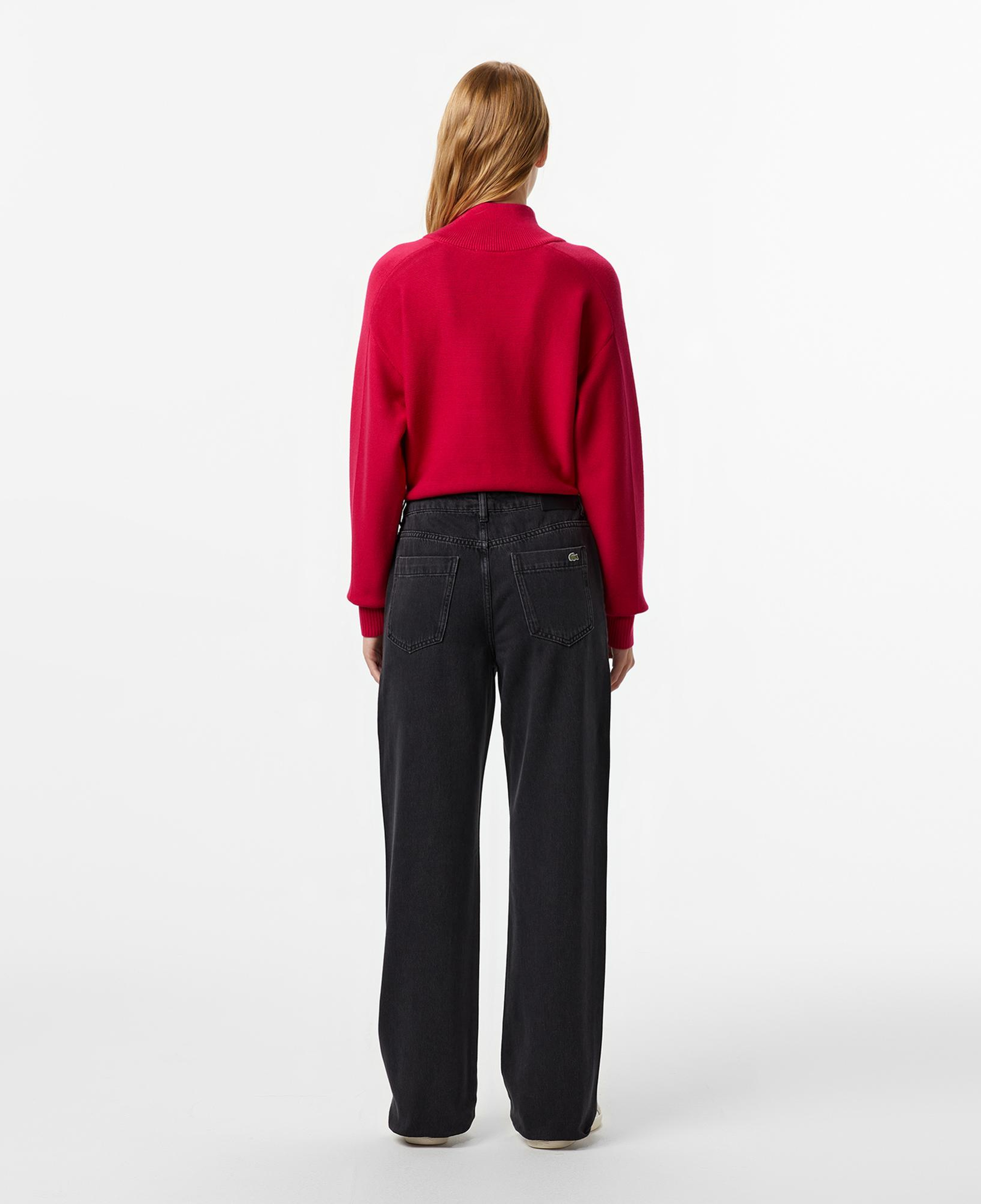 Lacoste Kadın Stragiht Fit Koyu Gri Pantolon