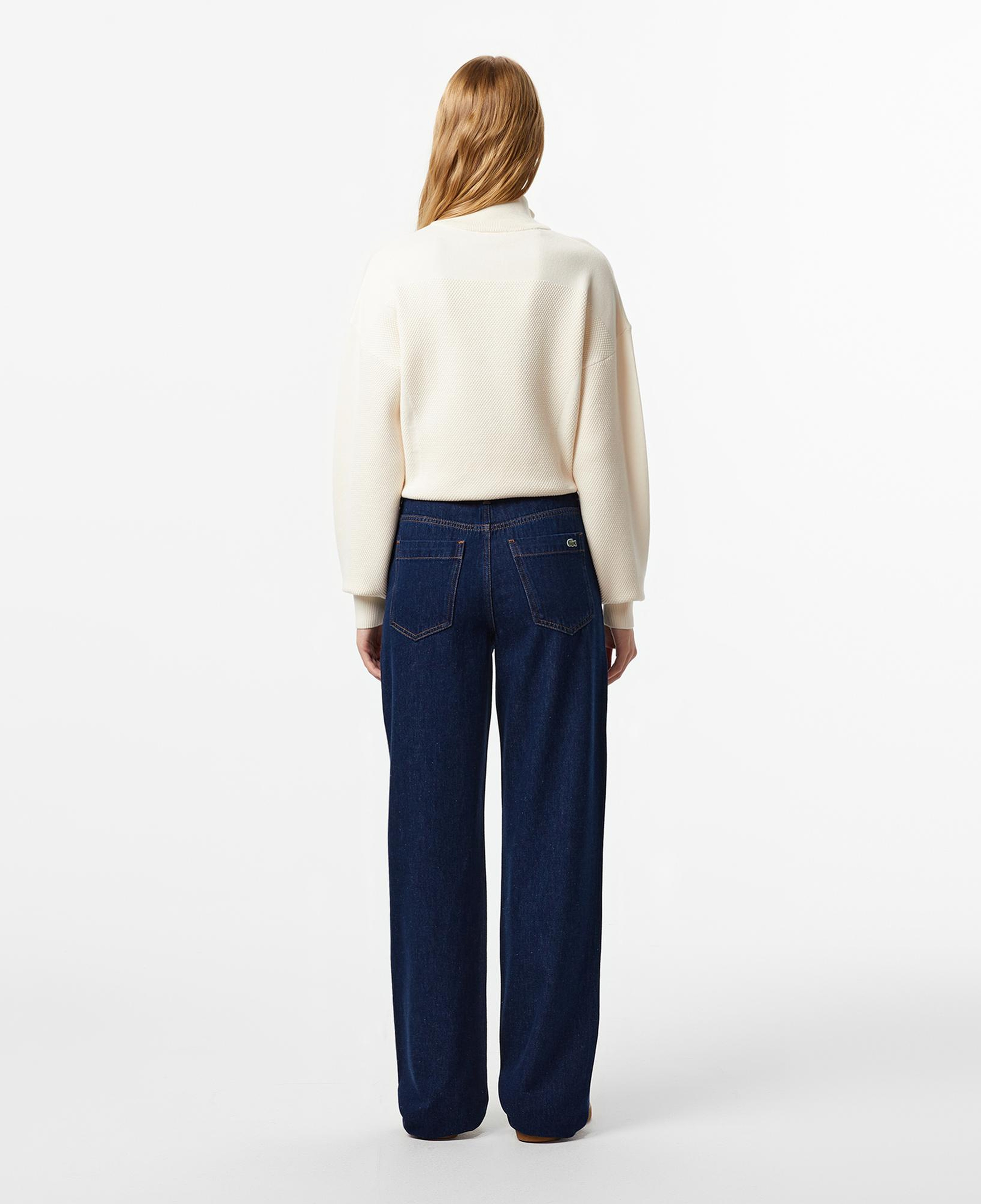 Lacoste Kadın Straight Fit Koyu Mavi Pantolon