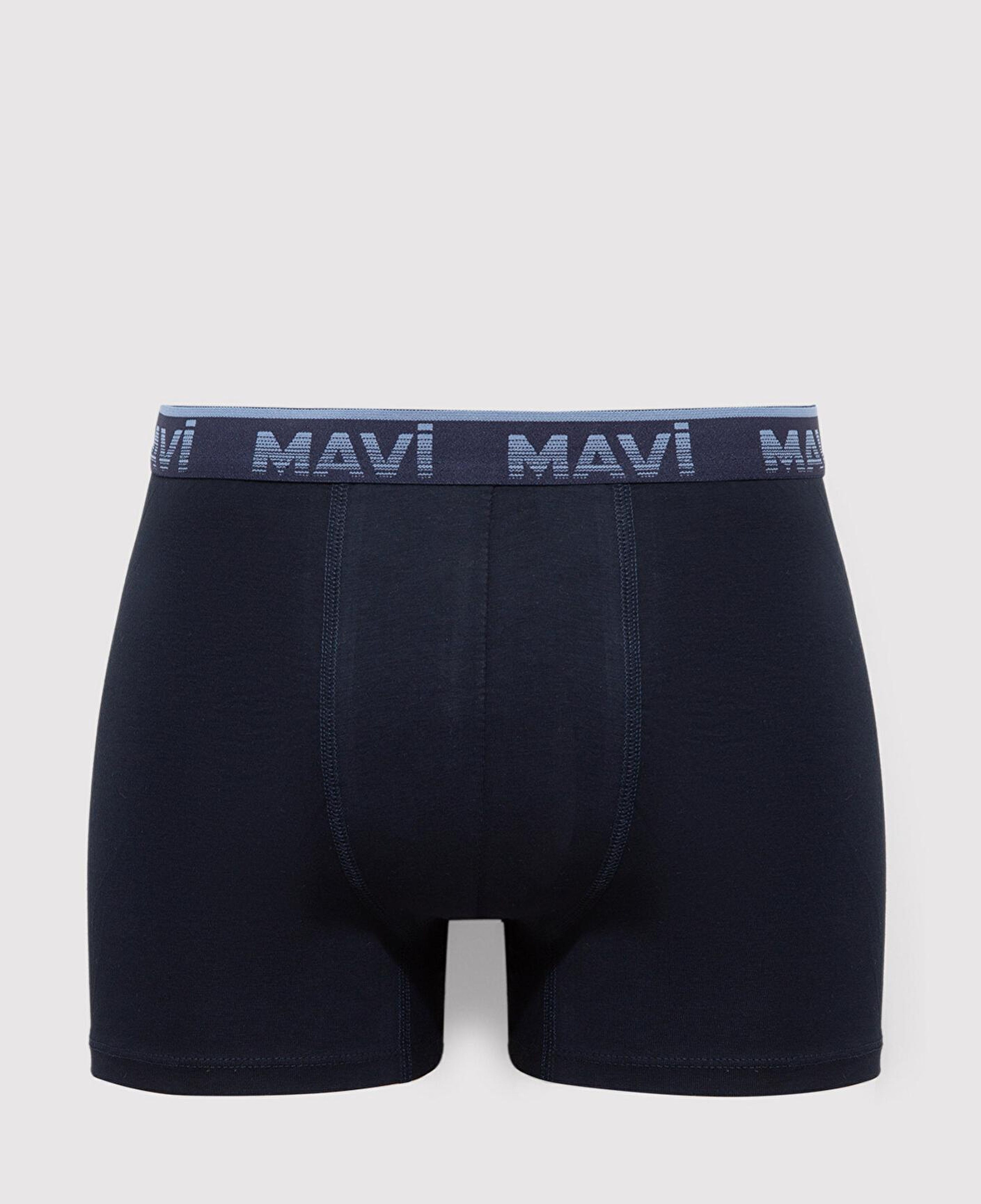 Mavi 3lü Lacivert Boxer 0910612-83097