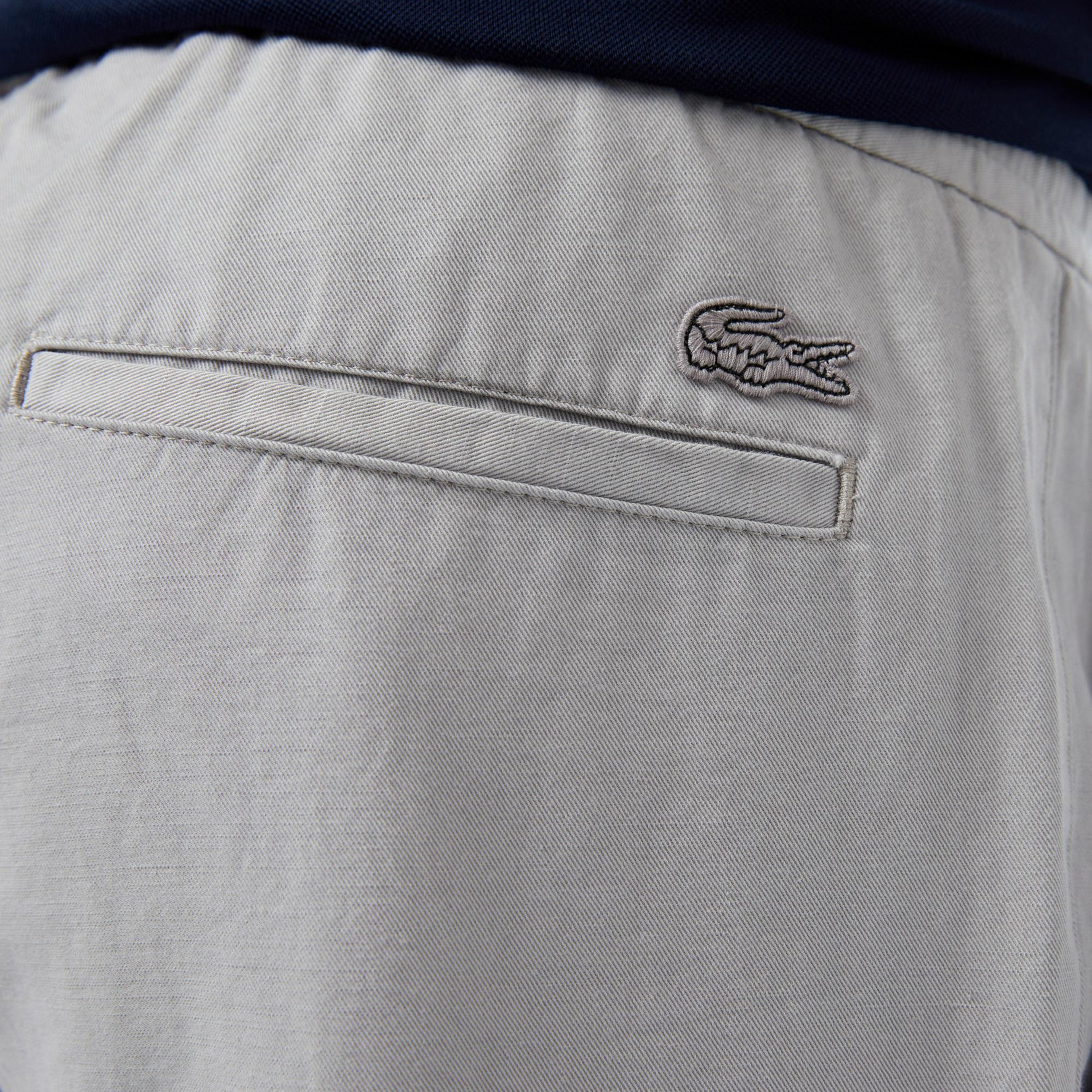 Lacoste Erkek Tapered Fit Gri Pantolon
