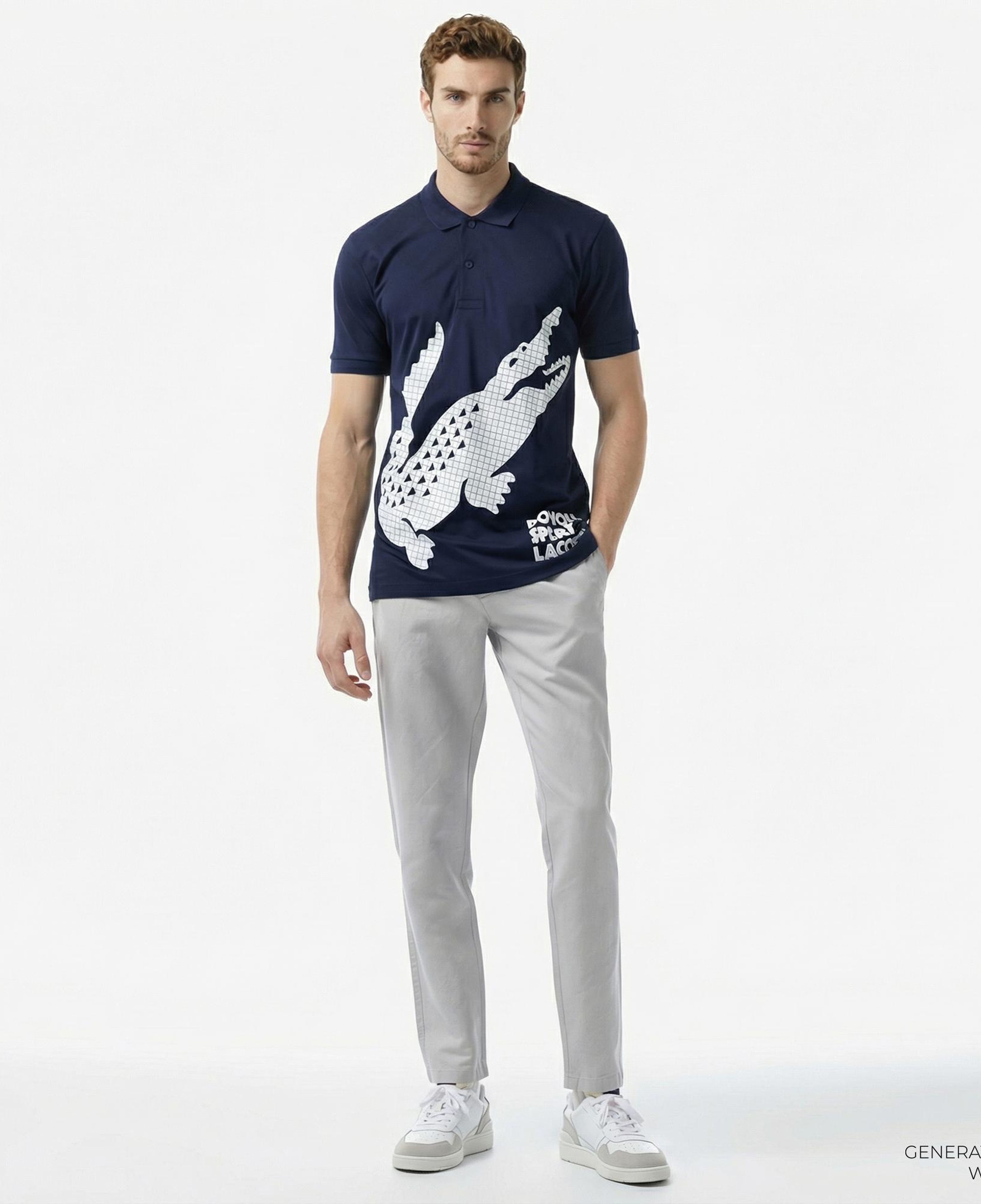 Lacoste Erkek Tapered Fit Gri Pantolon