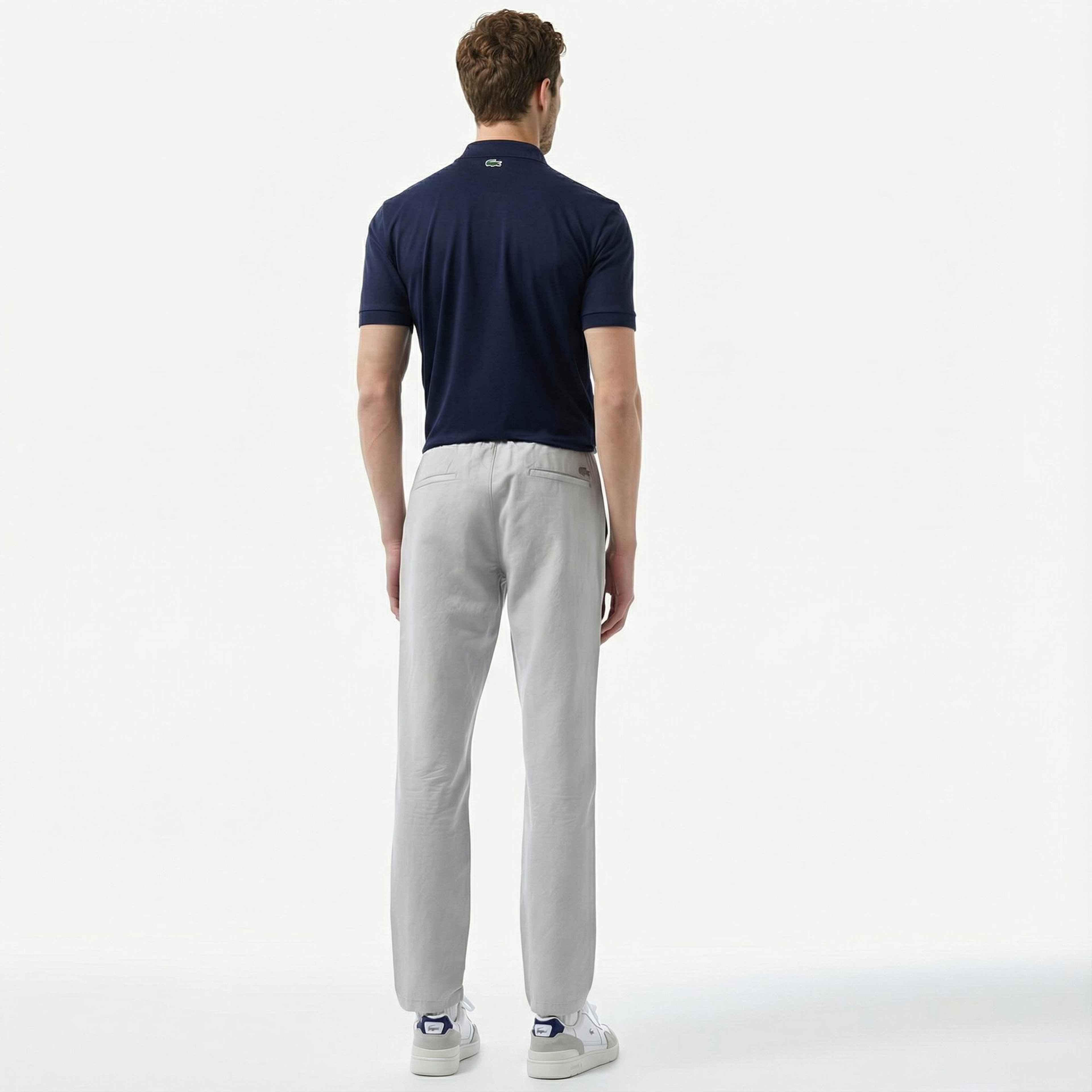 Lacoste Erkek Tapered Fit Gri Pantolon