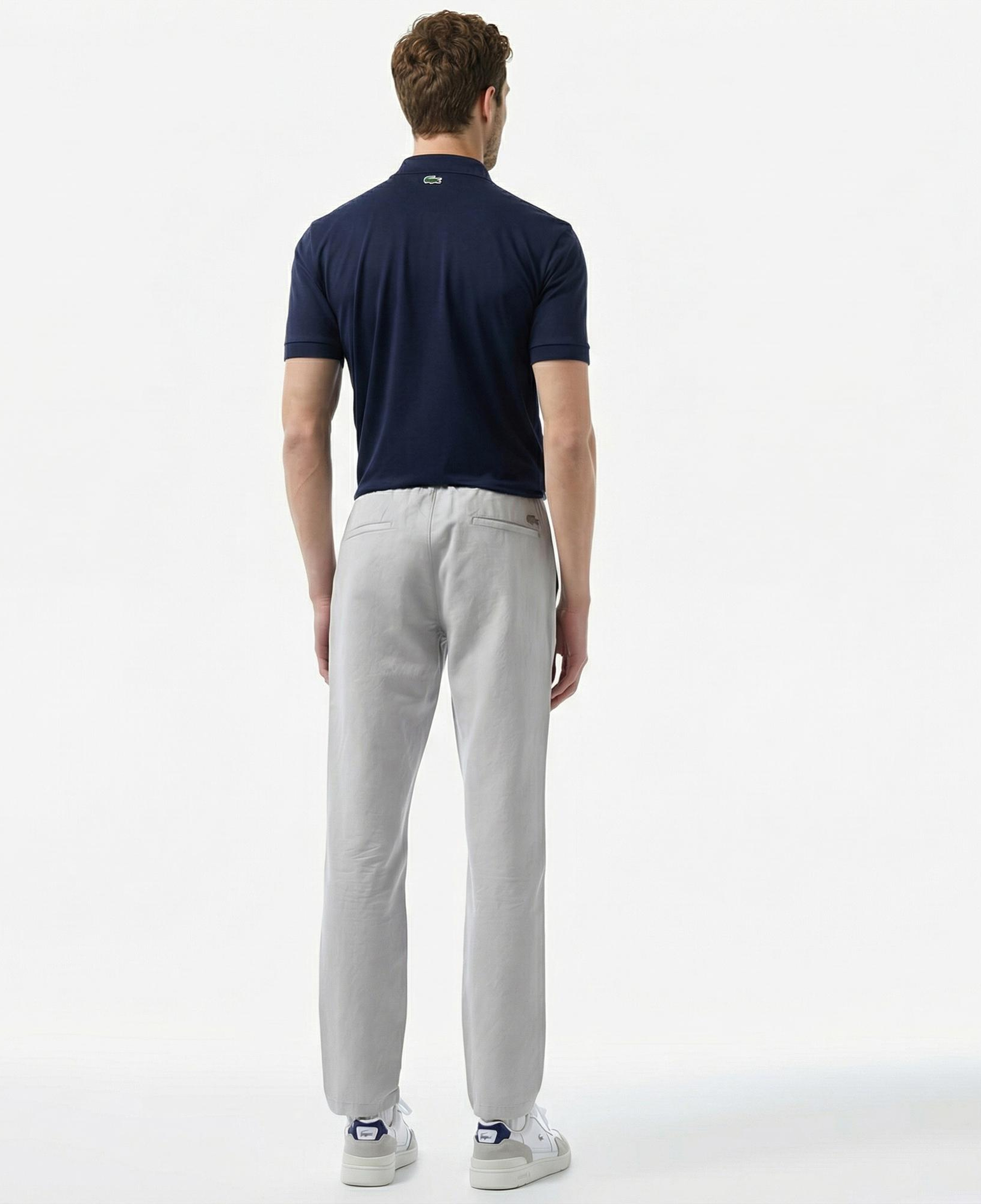 Lacoste Erkek Tapered Fit Gri Pantolon