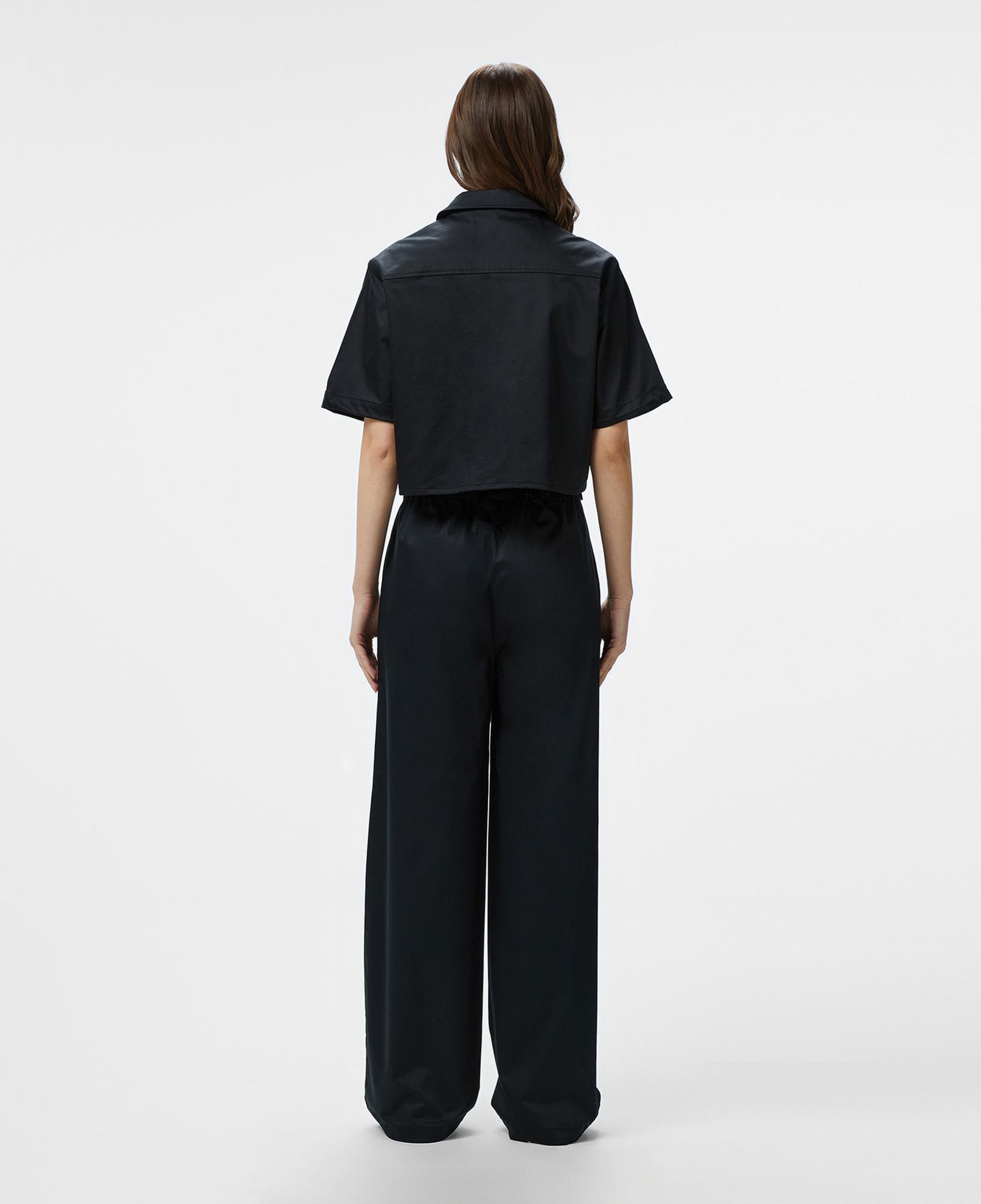 Lacoste Kadın Relaxed Fit Siyah Pantolon