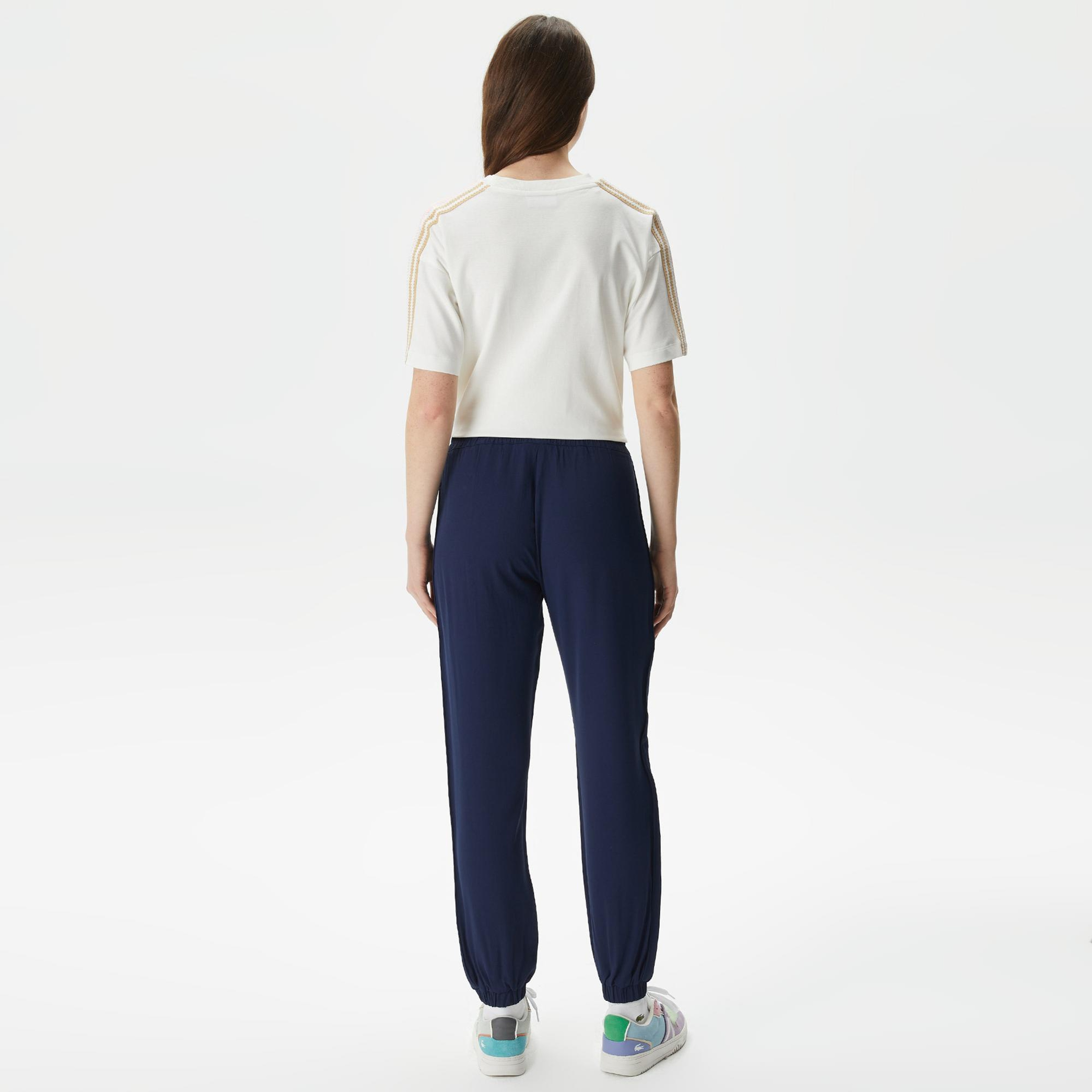 Lacoste Kadın Lacivert Pantolon