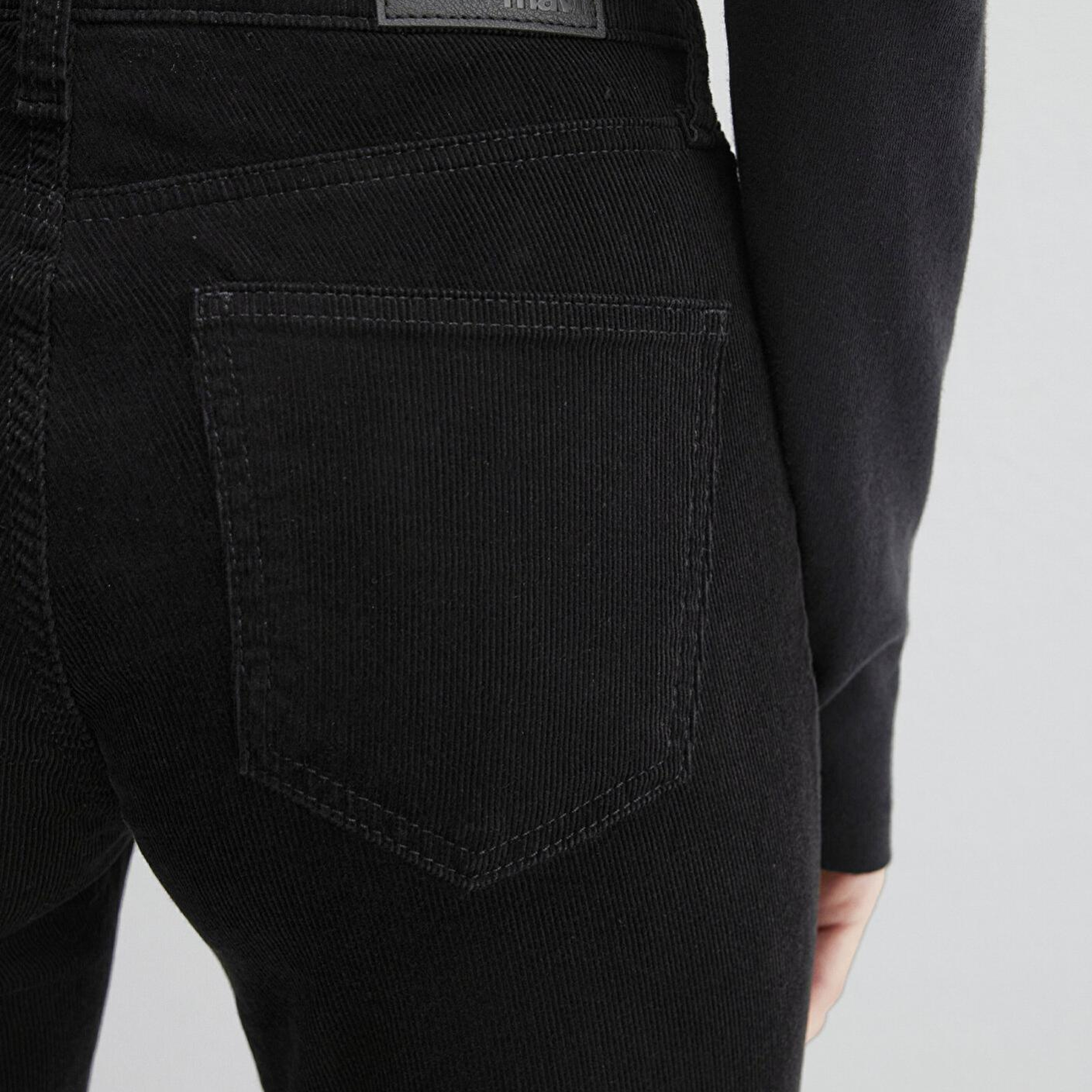 Mavi Molly Siyah Kadife Pantolon 1013682991