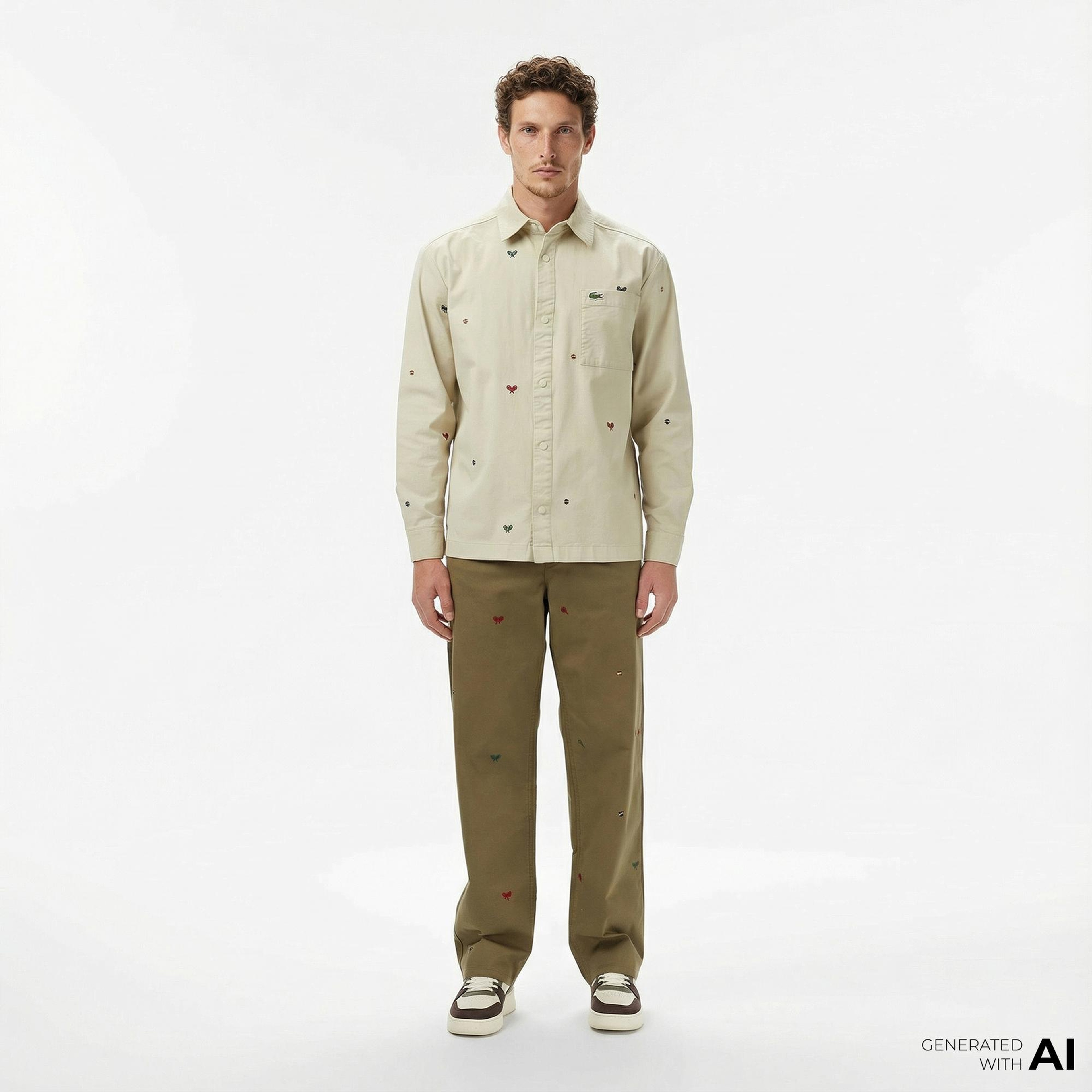 Lacoste Erkek Relaxed Fit Haki Pantolon
