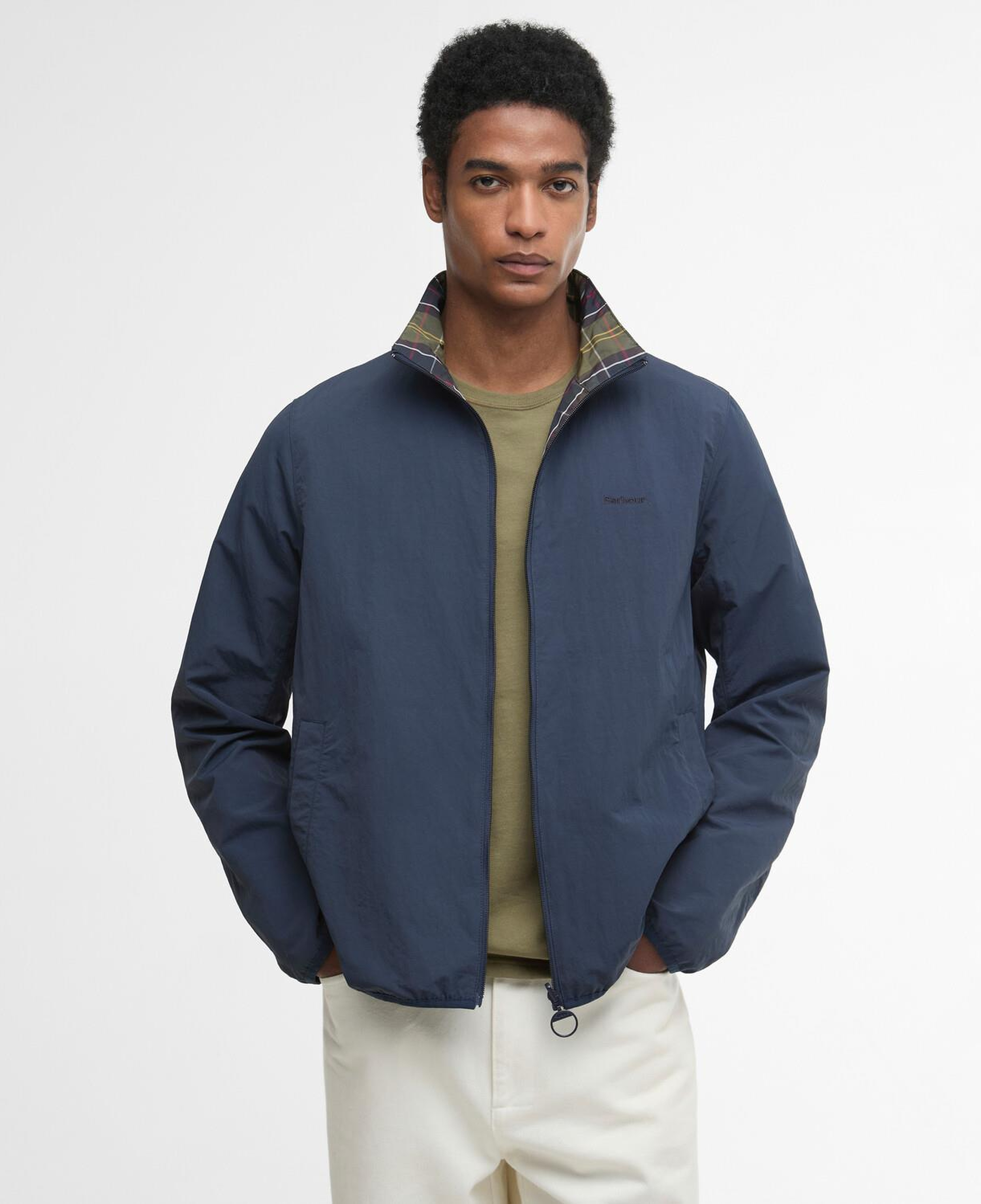 Barbour Reversible Korbel Showerproof Ceket