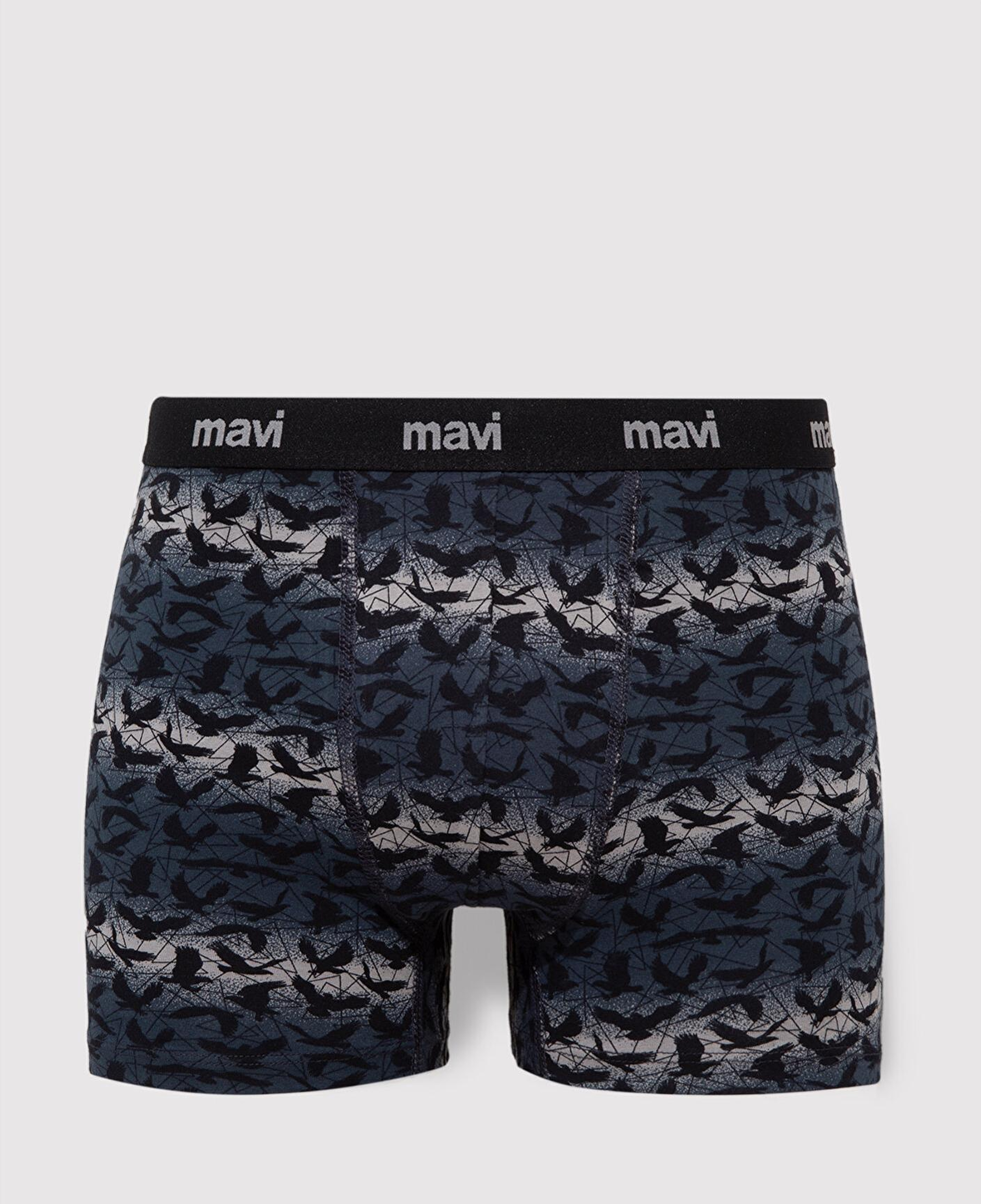 Mavi Baskılı Antrasit Boxer 0910455-32174